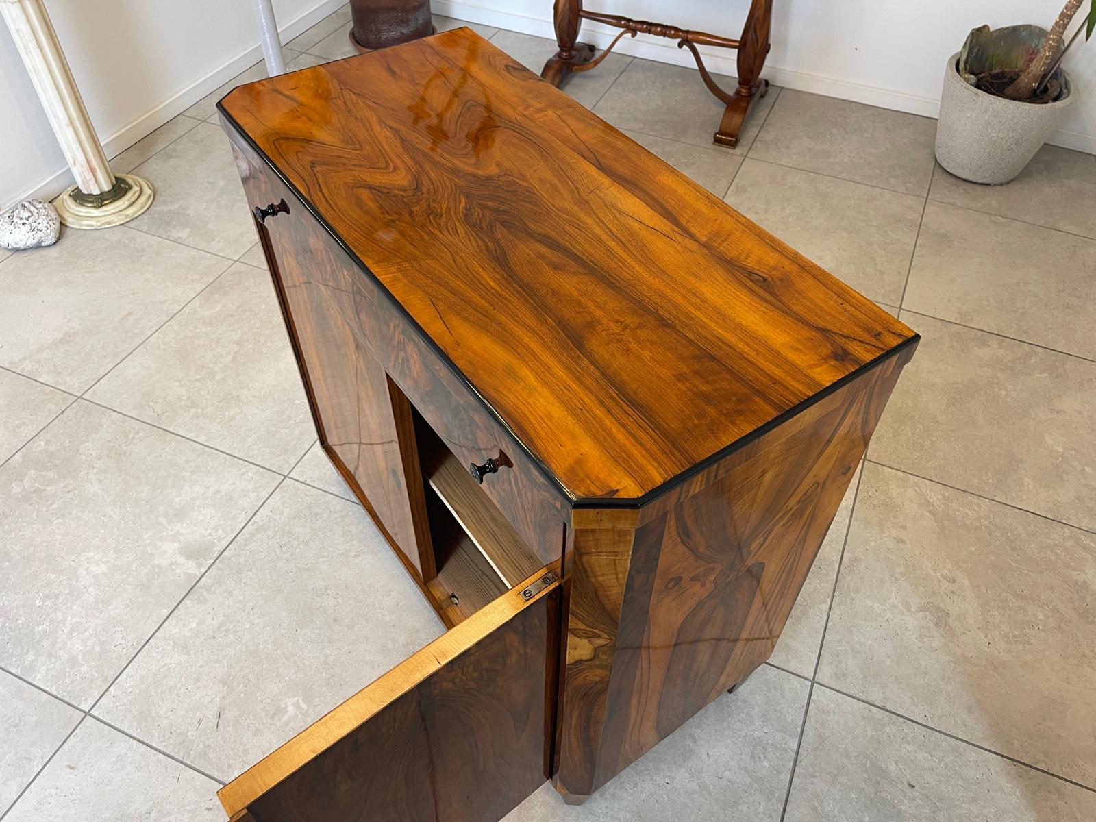 Sale Restaurierte Biedermeier Anrichte Trumeau Nussholz Antiquität G1507
