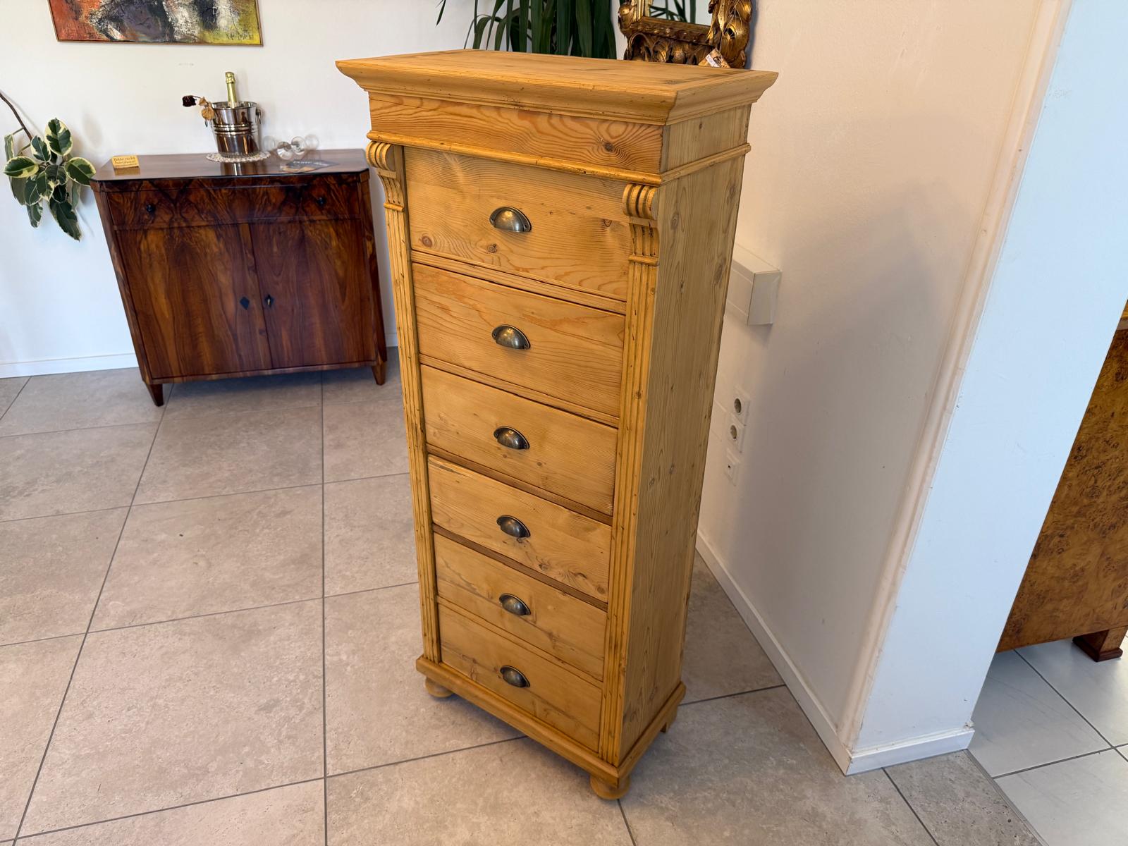 Bäuerliche Kommode 6 Ladenkommode Landhausmöbel Weichholzmöbel G1935