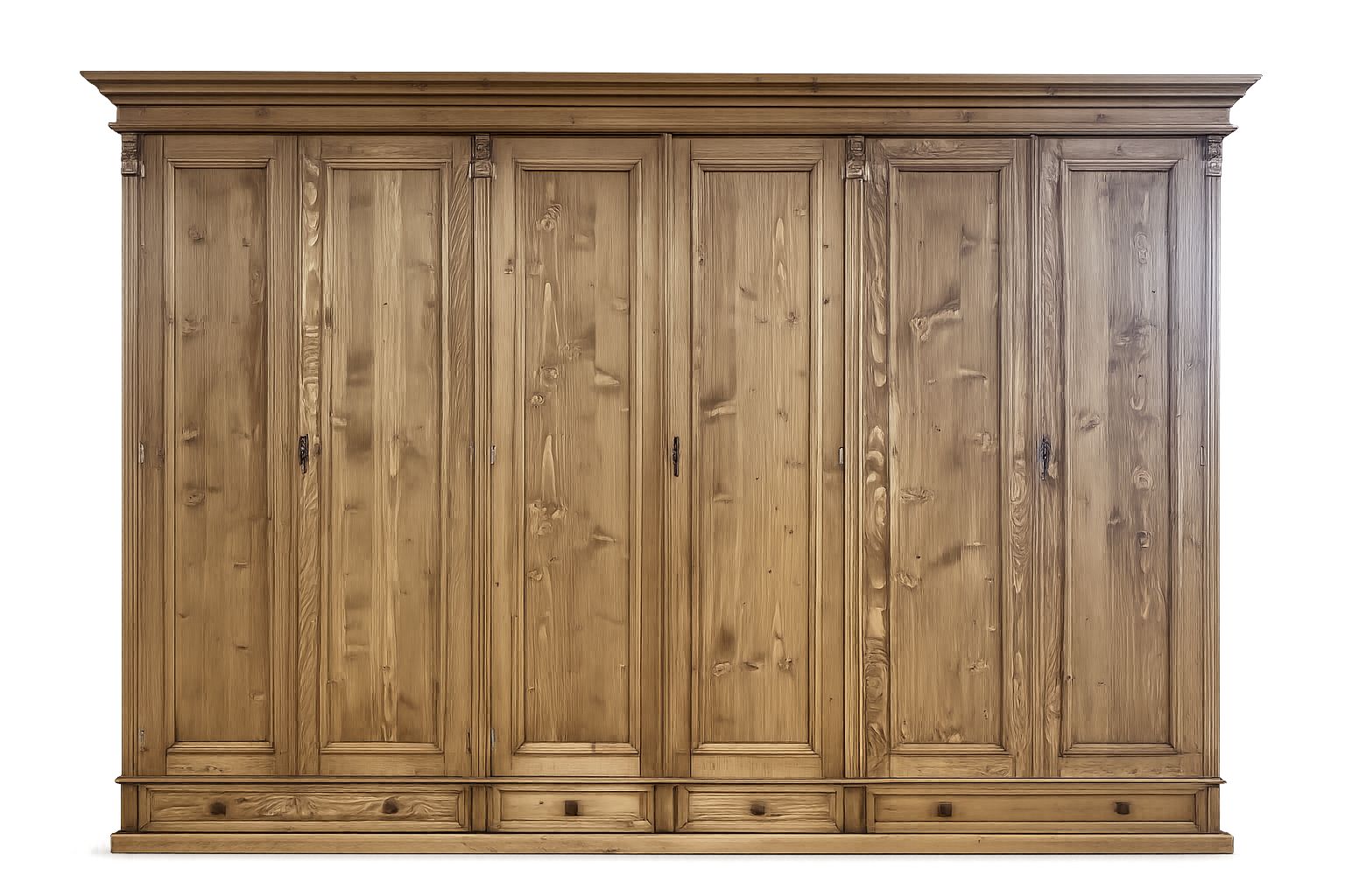 Bäuerlicher Garderobenschrank Bauernschrank Kasten Bauernmöbel G2409
