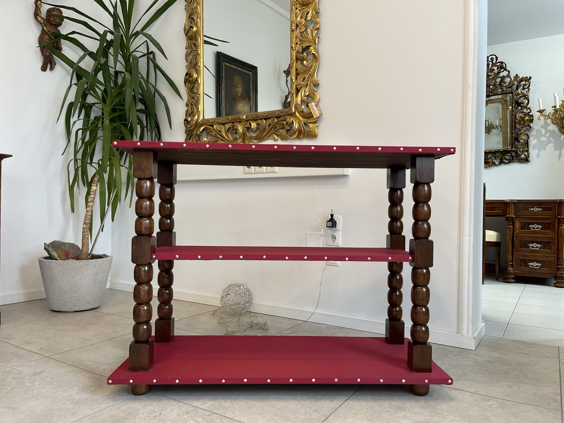 Biedermeier-Barock_638OjnOS7xjQYLf Bücherregal Gründerzeit Stellage Wandregal Bauernschrank B1370