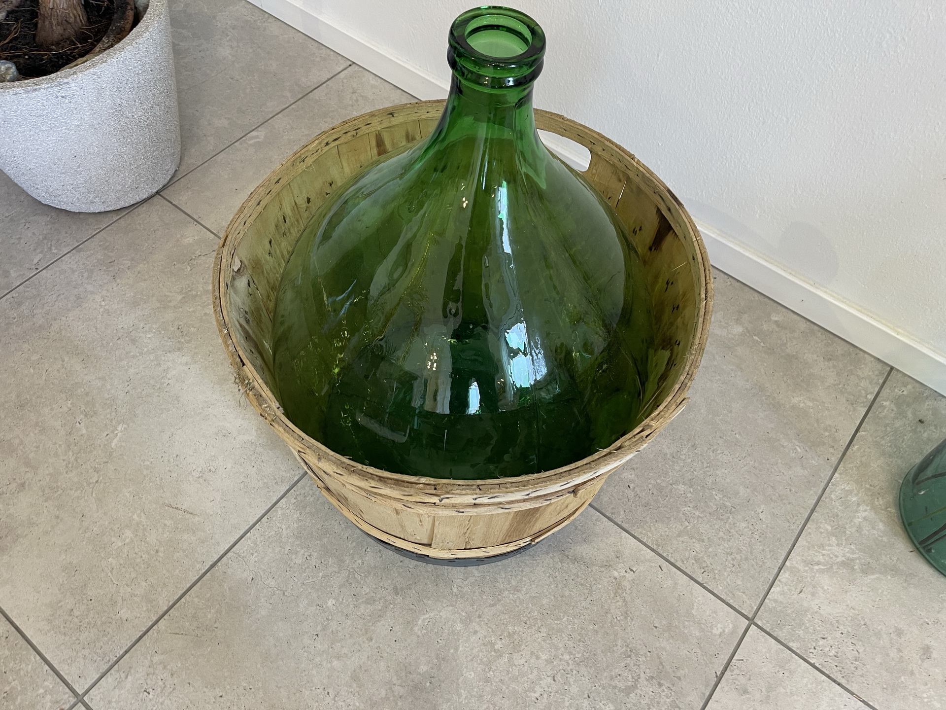 IMG_4455p0DuDIGnntl4Q Alte Ballonflasche Weinballon, Gärballon, Ballonflasche A4736