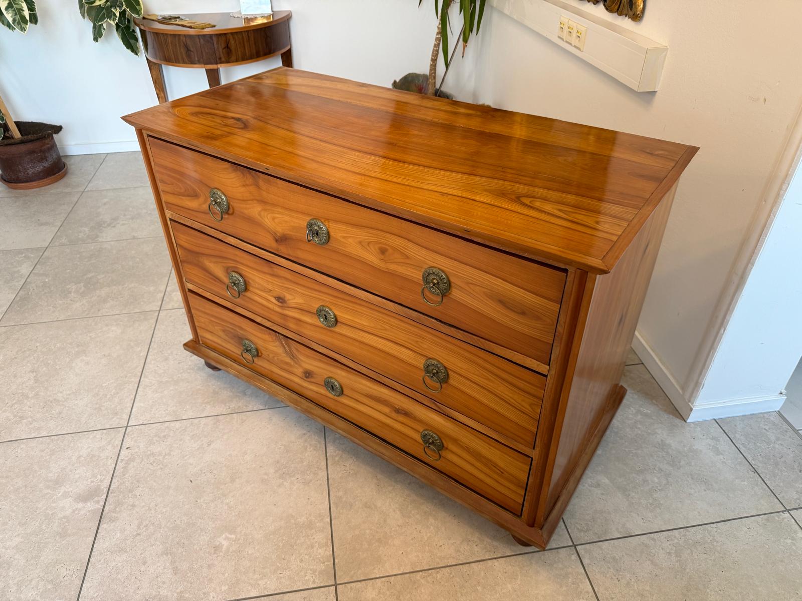 Sale Originale Biedermeier Kommode Kirschholz G2253