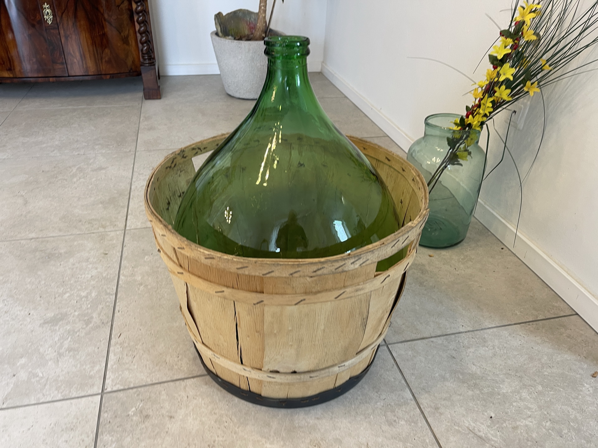 IMG_4304sgp1Z0LkSe9b6 Alte Ballonflasche Weinballon, Gärballon, Ballonflasche A4712