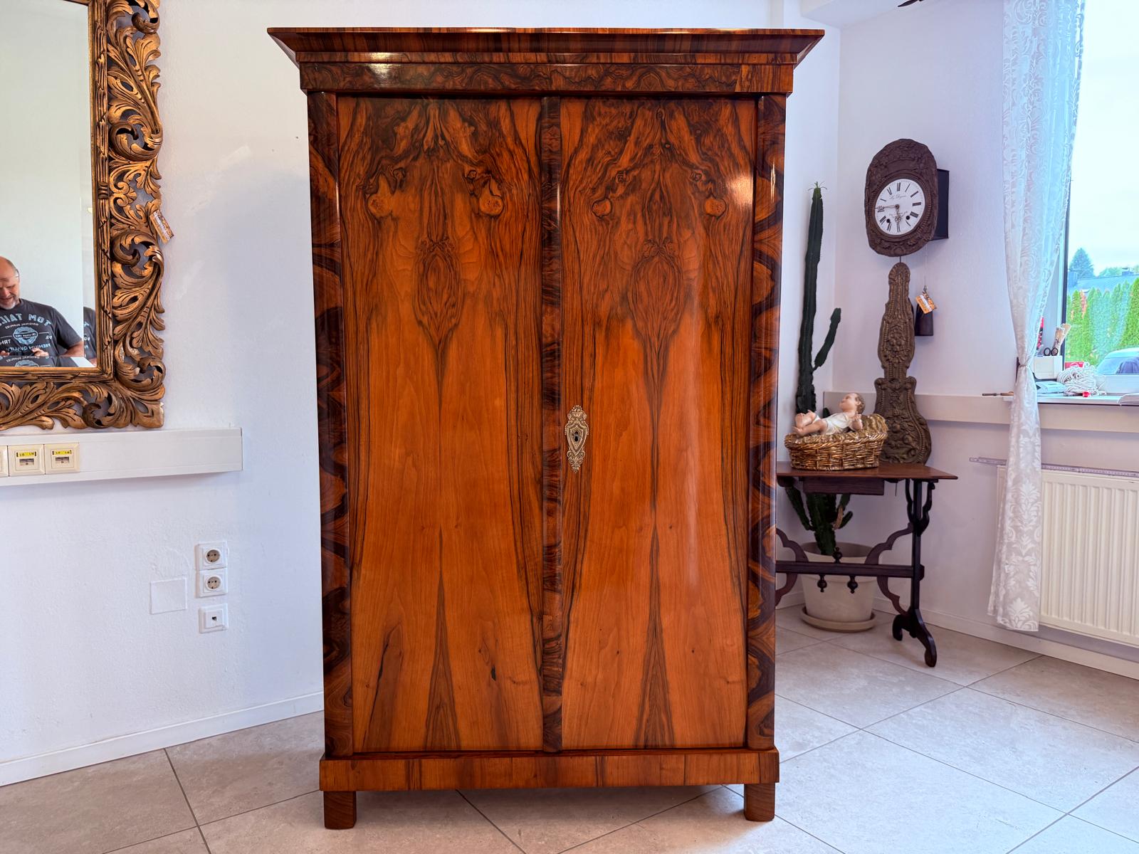 Biedermeier Schrank Kleiderkasten Hallenschrank Antiquität D2871