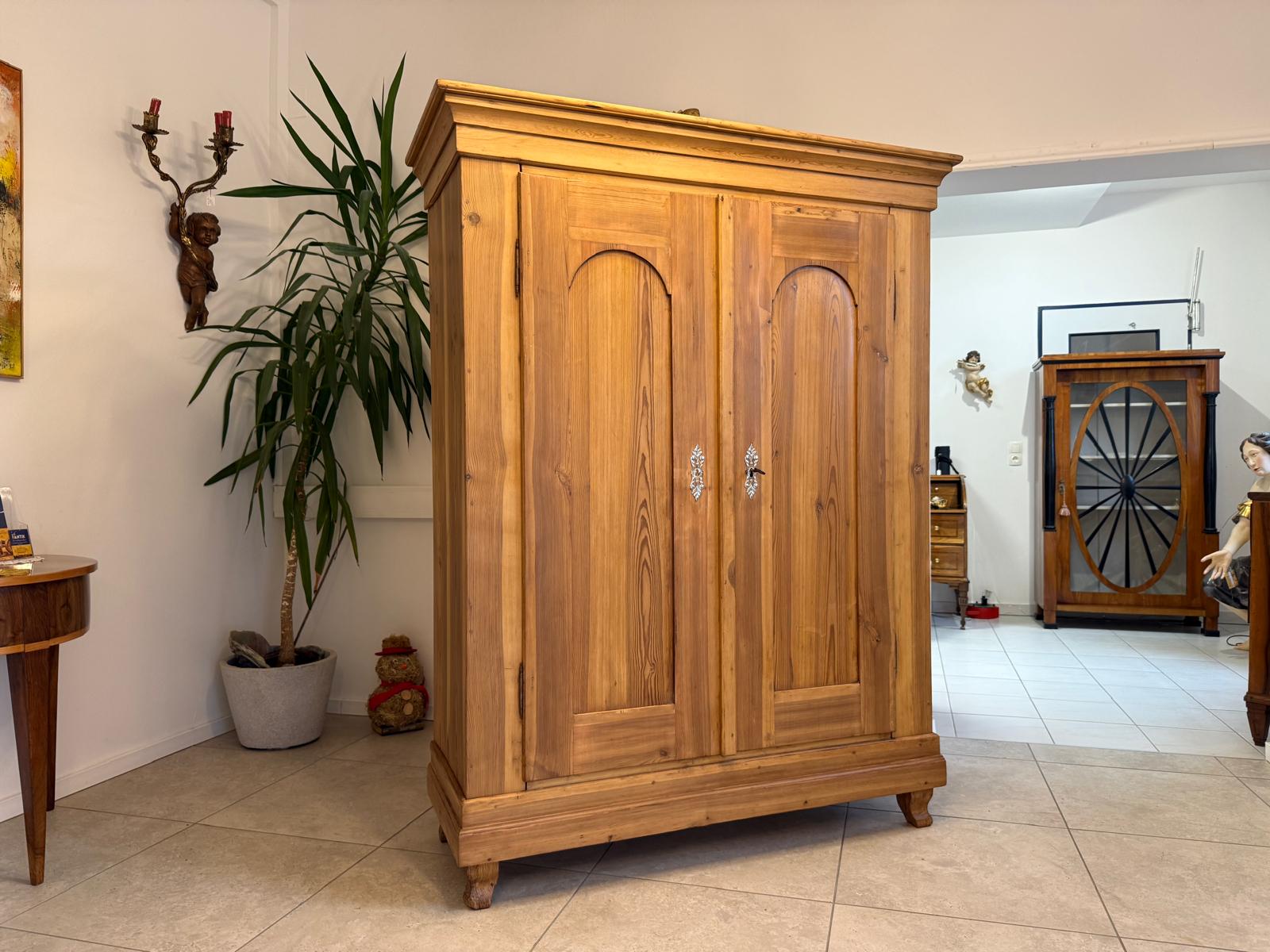 Originaler Bauernschrank Biedermeierschrank Hallenschrank Bauernkasten G2260