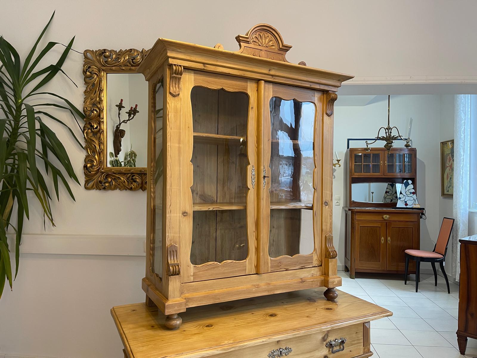 Sale Originale Gründerzeit Küchenkredenz Naturholzschrank Bauernmöbel A5481