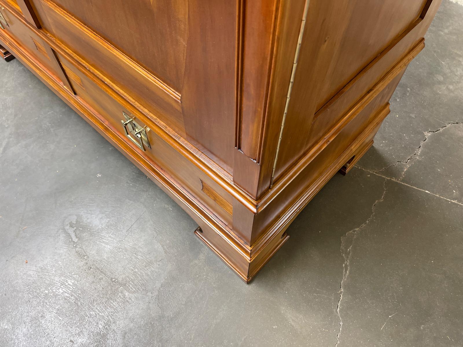 Traum Restaurierte Jugendstil Kleiderschrank Kasten Bücherschrank Antiquität  G1599