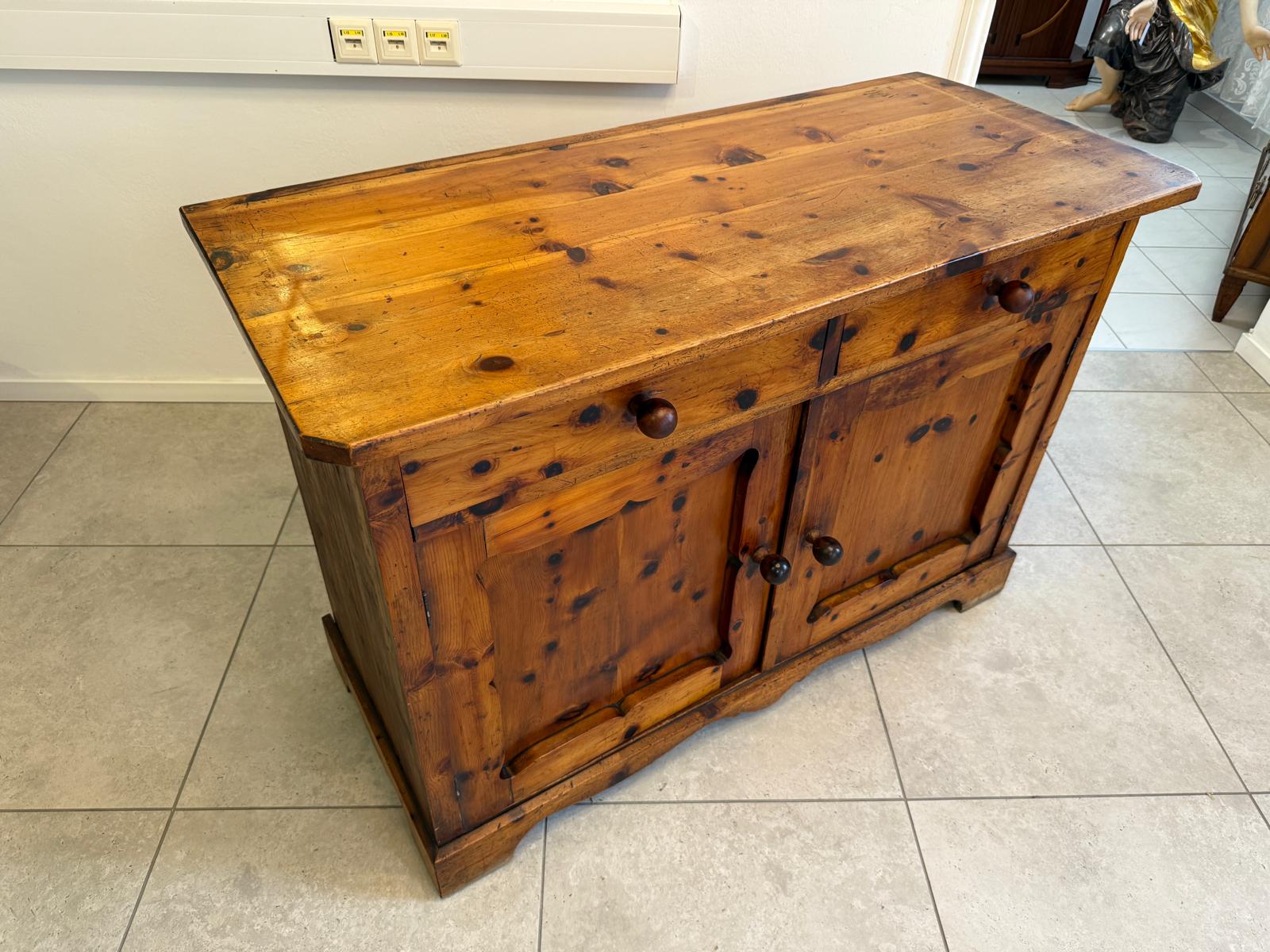 Zirbenholz Anrichte Sideboard Schrank Kasterl Antik G1865-1