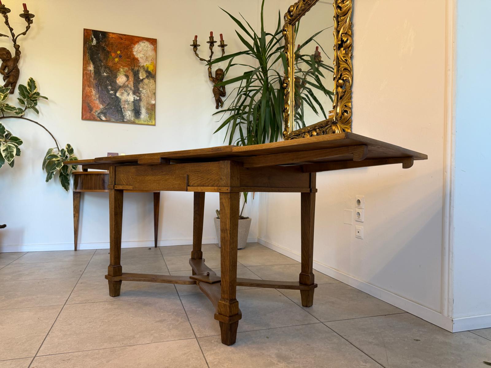 SALE Originaler Biedermeier Auszugtisch Kassettentisch Antiquität G2162