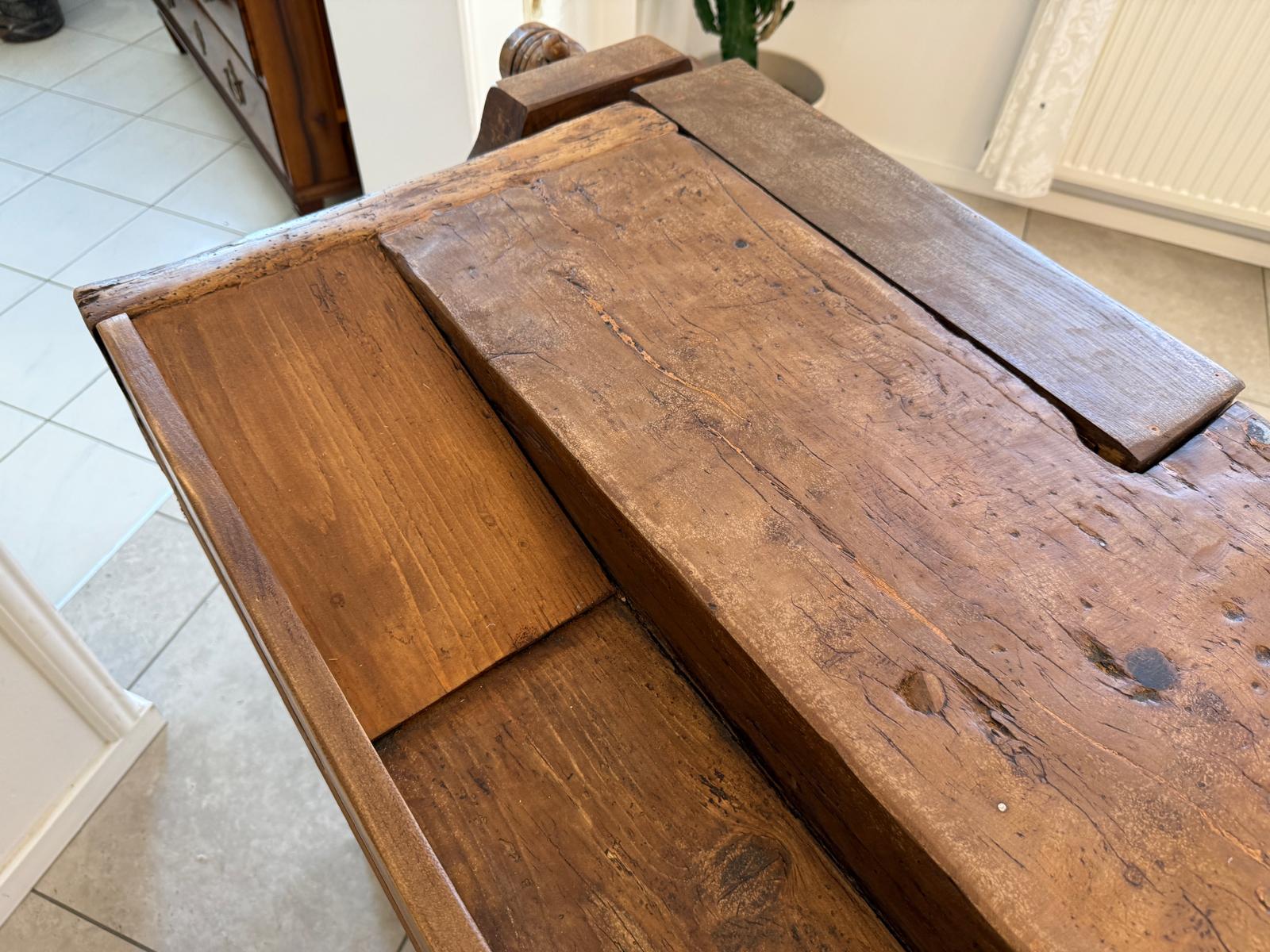 Urige Hobelbank Werkbank Pult Tresen Ladenschrank G2183