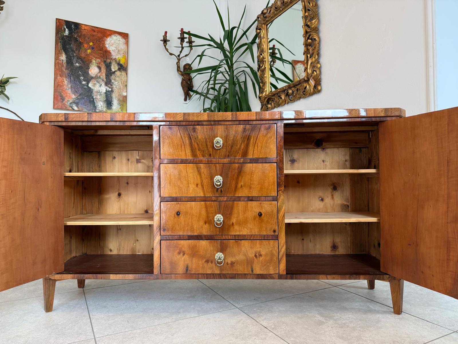 Restaurierte Biedermeier Anrichte Sideboard Antiquität G1821
