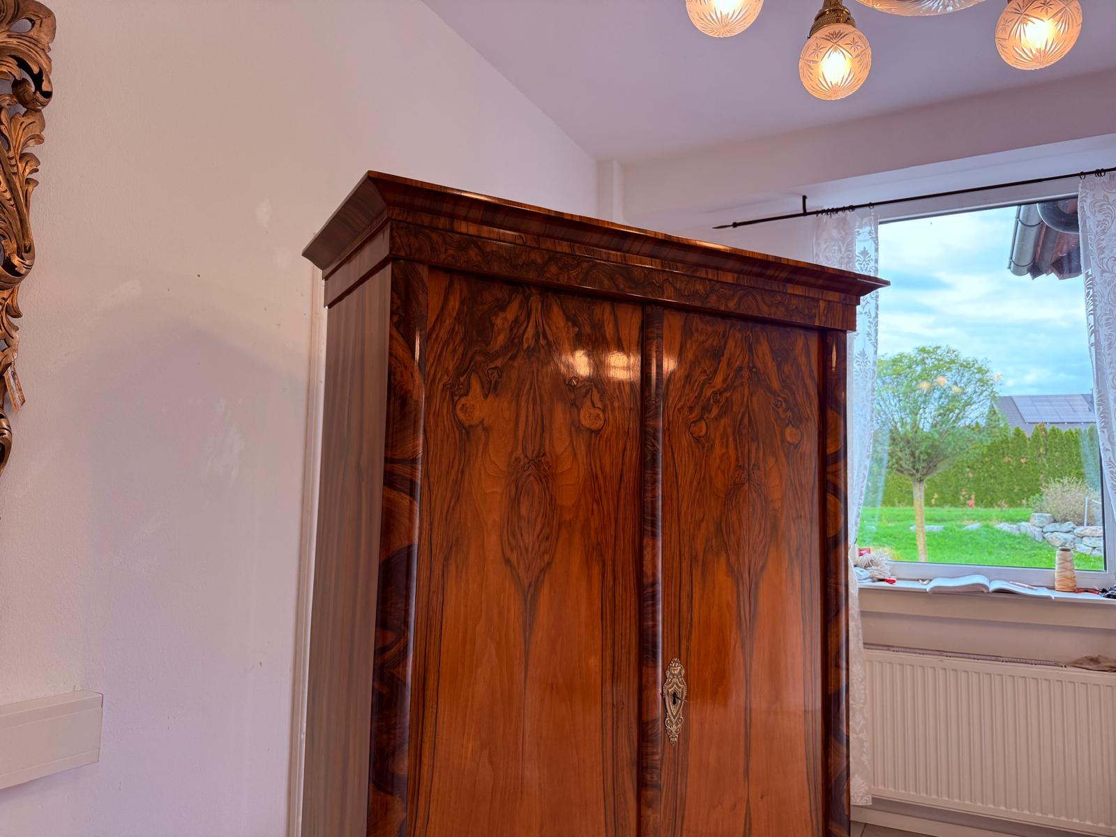 Biedermeier Schrank Kleiderkasten Hallenschrank Antiquität D2871