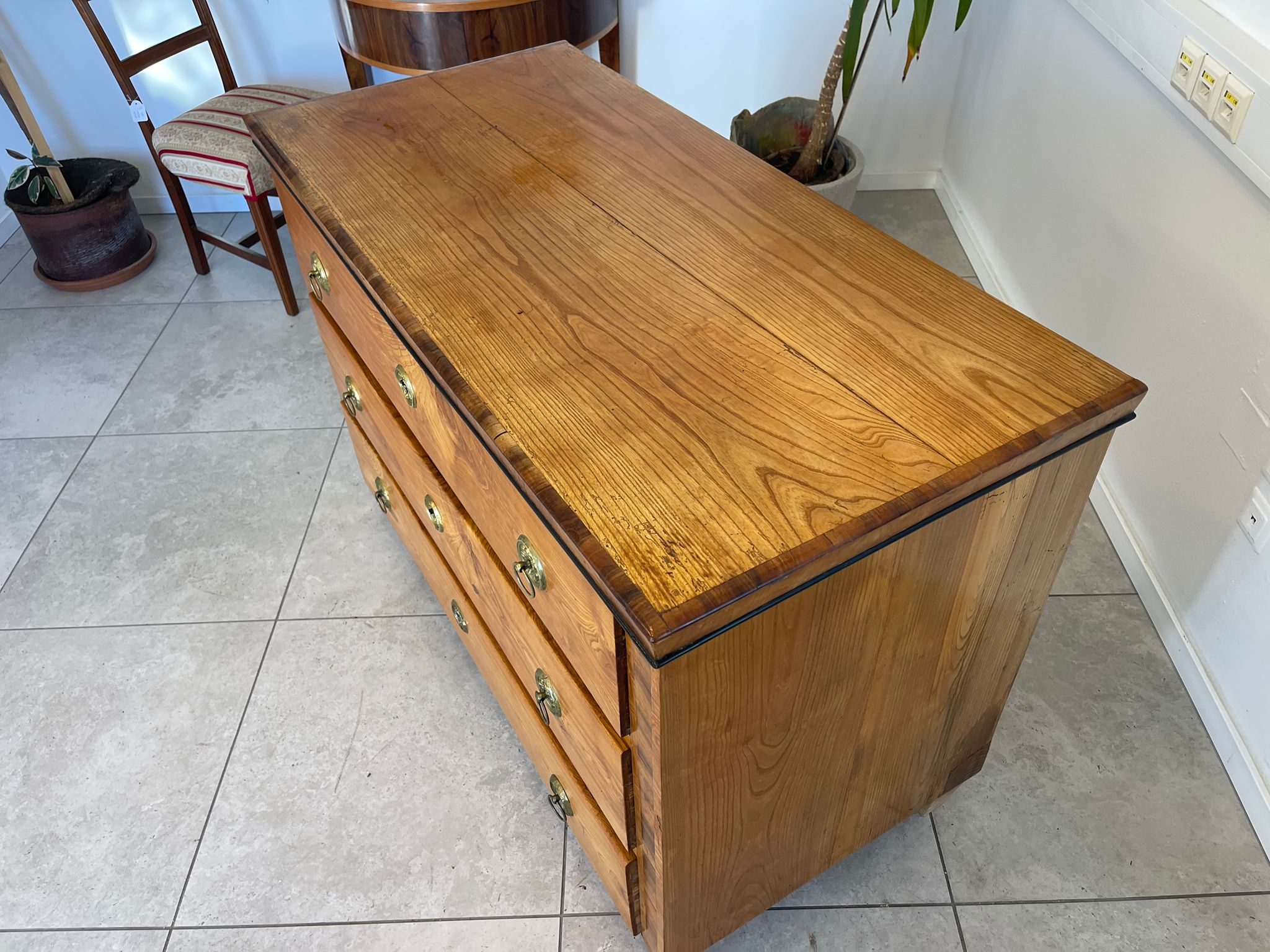 Sale Originale Biedermeier Kommode Eschenholz G1109