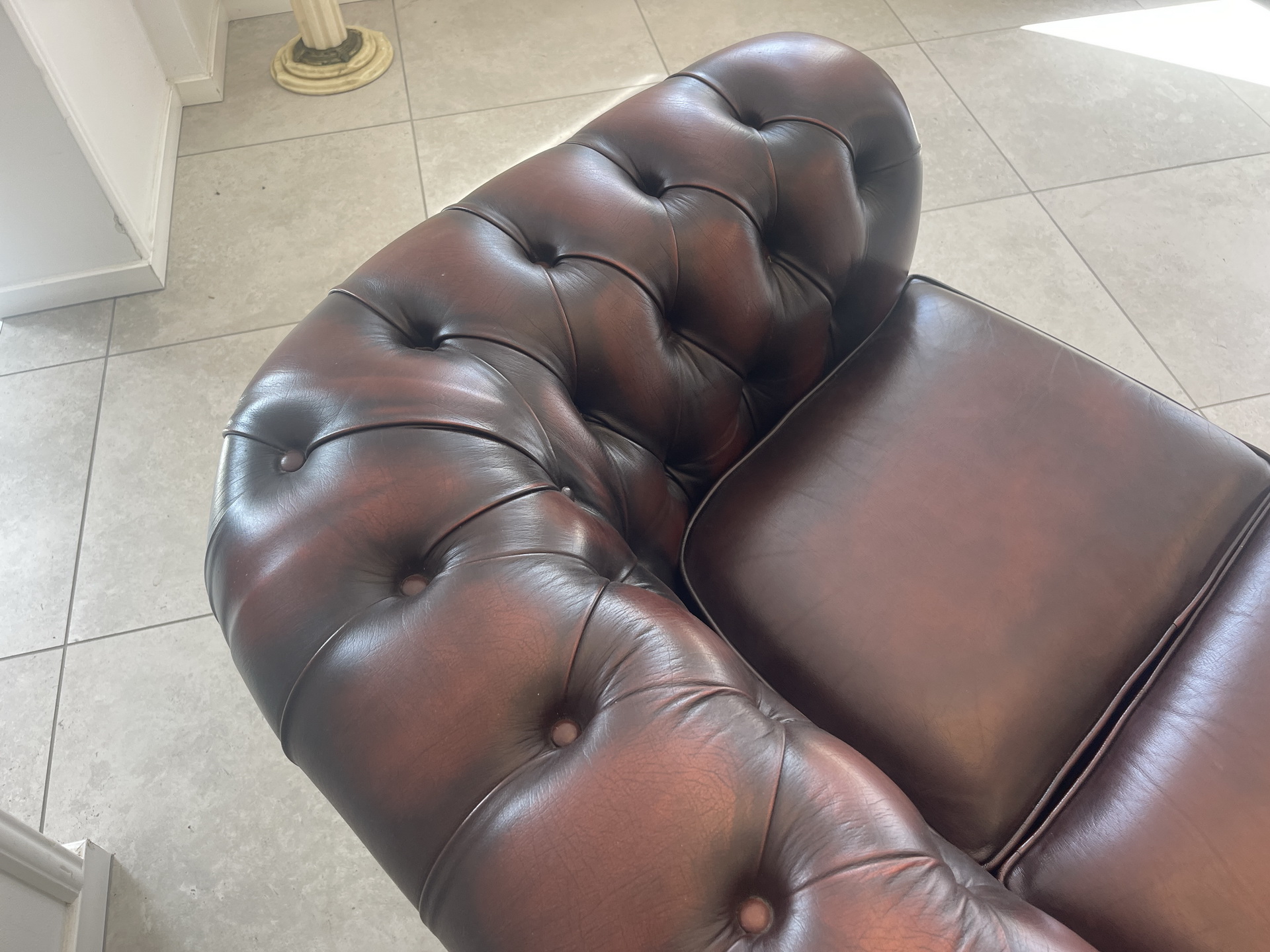 IMG_982358Q7mMRFfxmUK Chesterfield 4er Clubsofa Couch Oxblood Red A4479