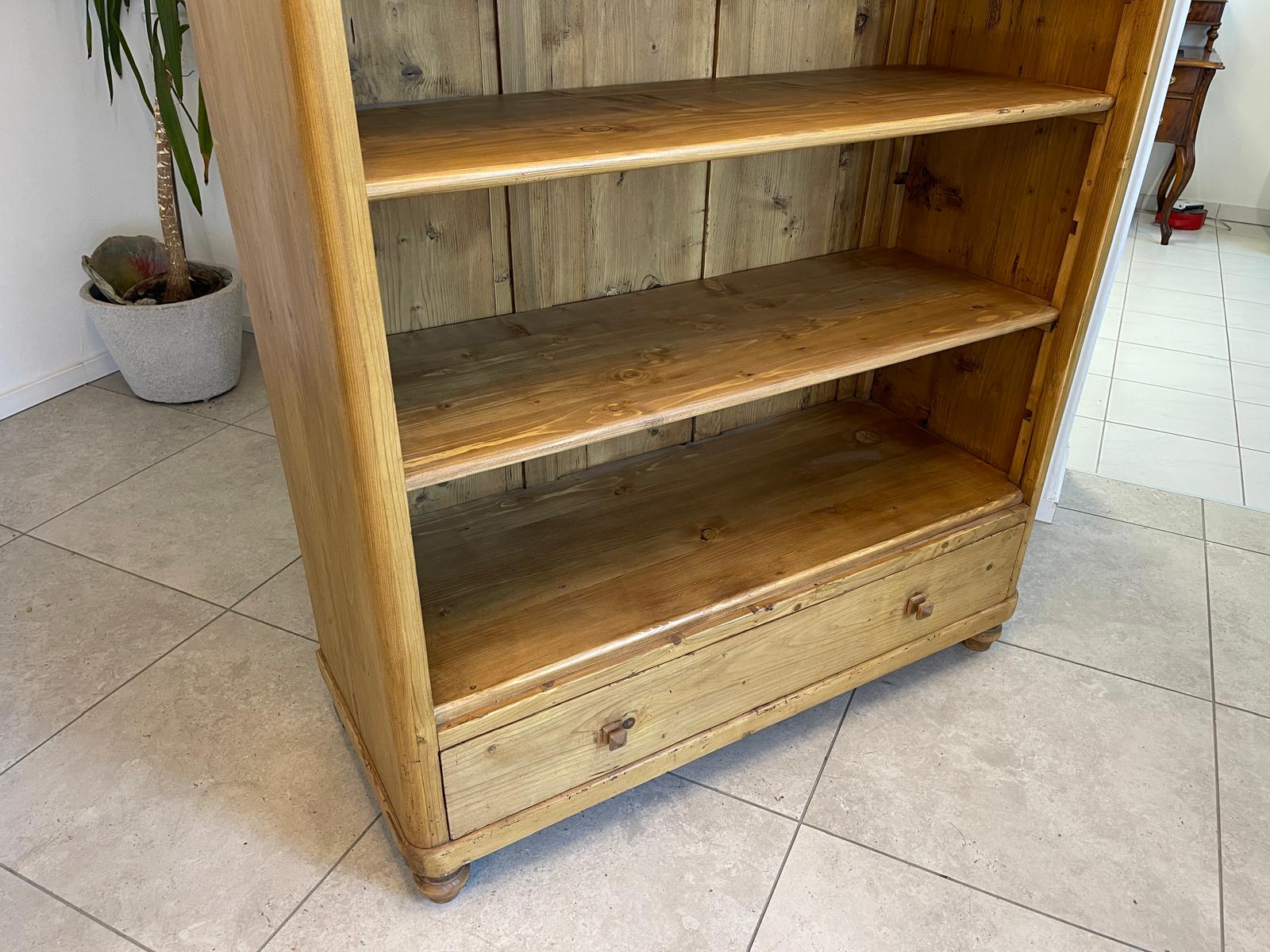 Altes Bäuerliche Stellage Regal Bauernmöbel - Altbauernkasten Bücherkasten G1365