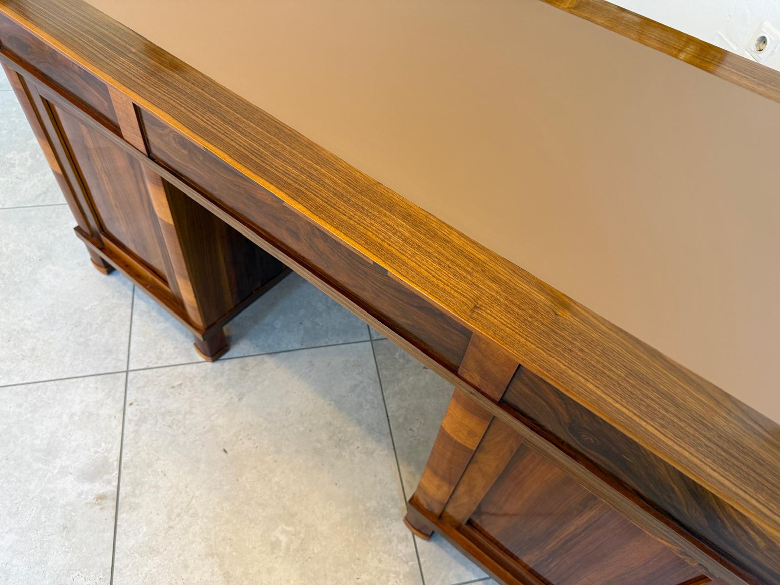 Restaurierter Biedermeier Schreibtisch Sekretär Bürotisch Antiqutität G2163