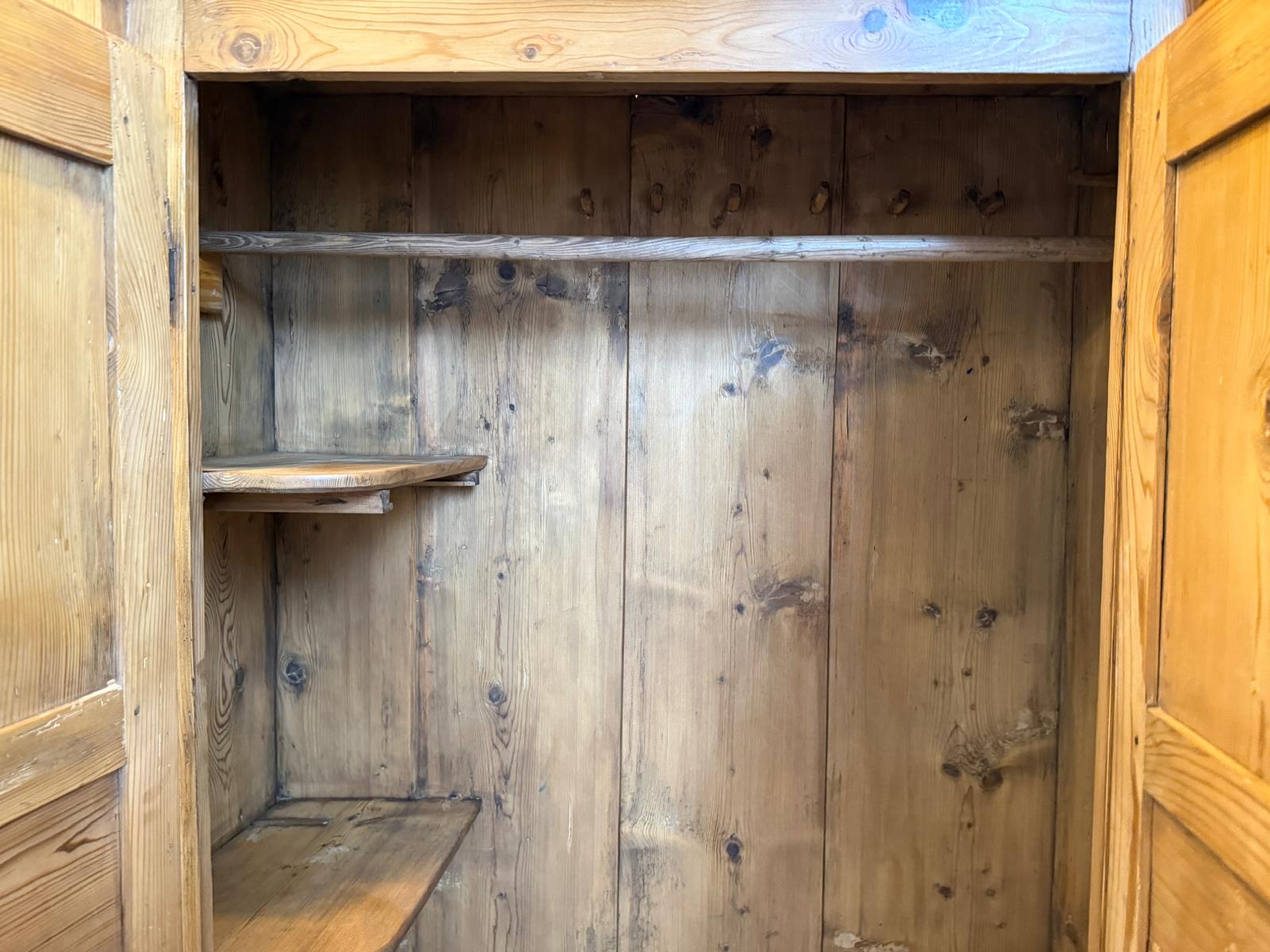 Originaler Bauernschrank Biedermeierschrank Hallenschrank Bauernkasten D1116