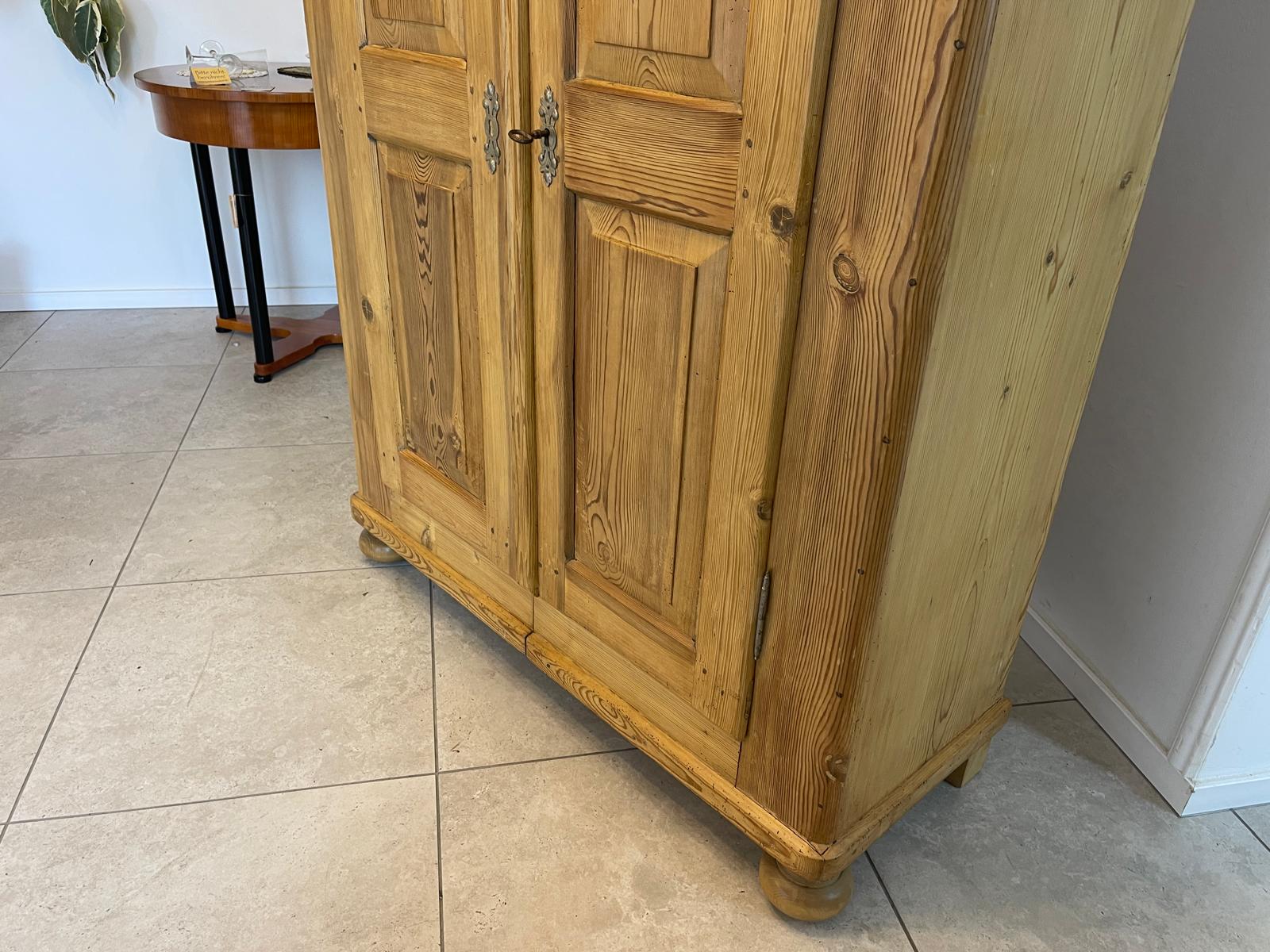 Sale Restaurierter Traum Biedermeier Bauernschrank Naturholzschrank G1257