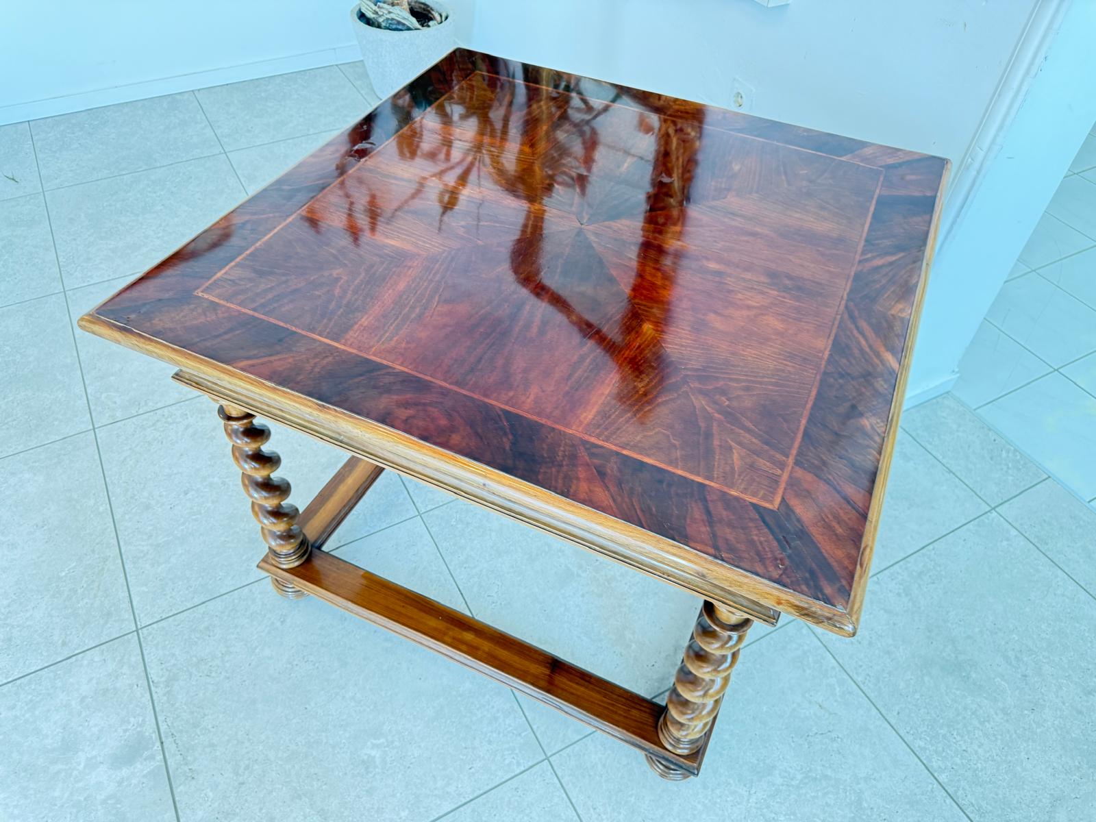 Barock Tisch Esstisch Antik Refektoriumtisch Antiquität Neo Barock D2867