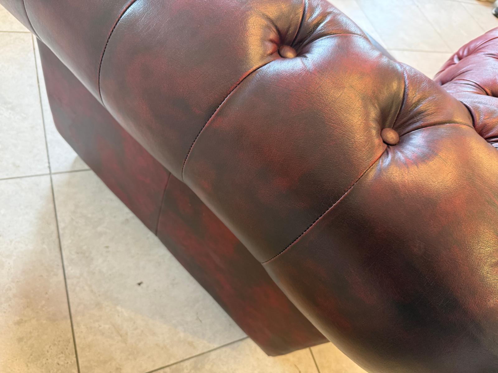 Chesterfield Fauteuill Ledersofa Clubfauteuil Clubmöbel Cultmöbel D1140