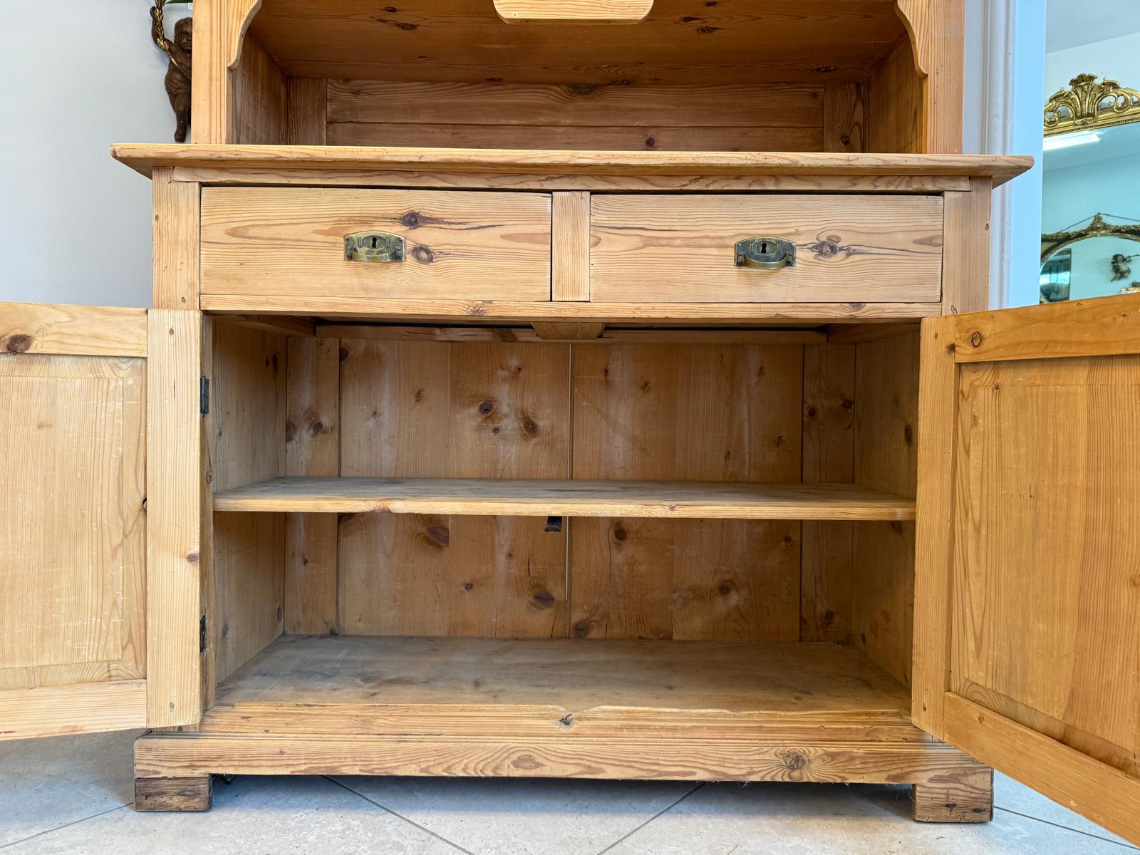 Originale Jugendstil Küchenbuffet Küchenschrank Küchenkredenz G2301