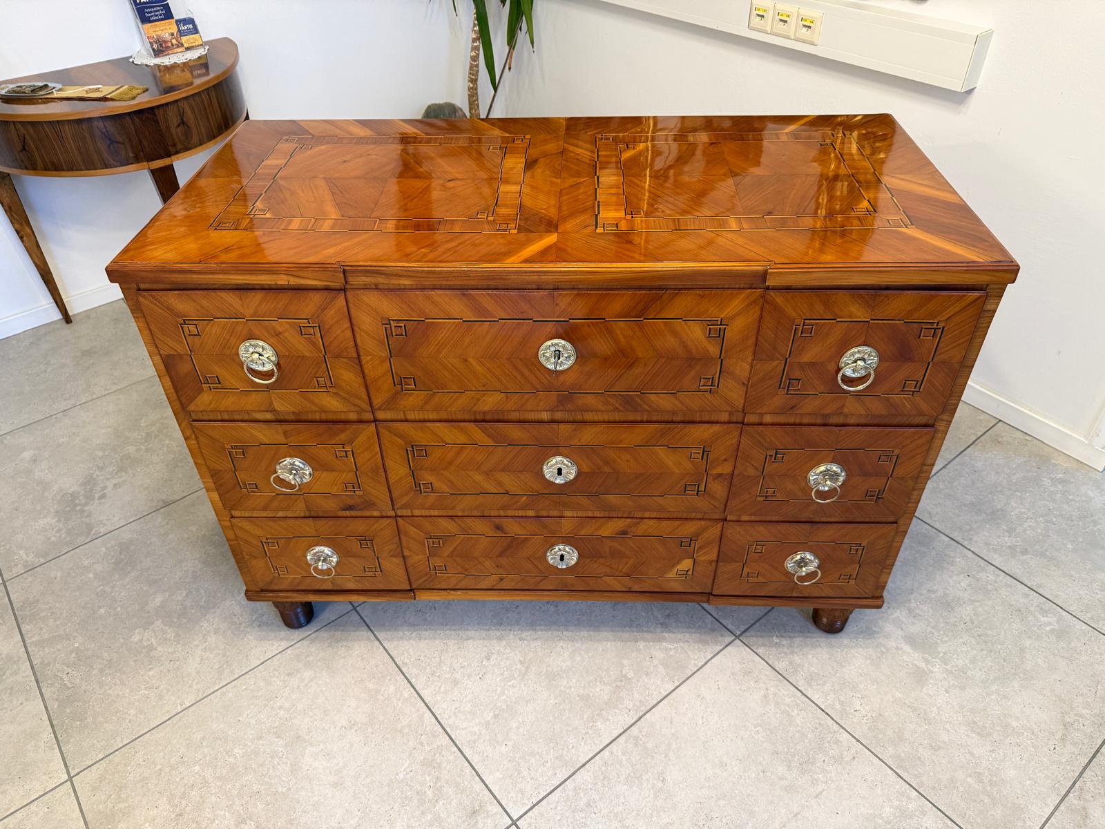 Sale Restaurierte Barock Kommode Österreich Marketiert G2392