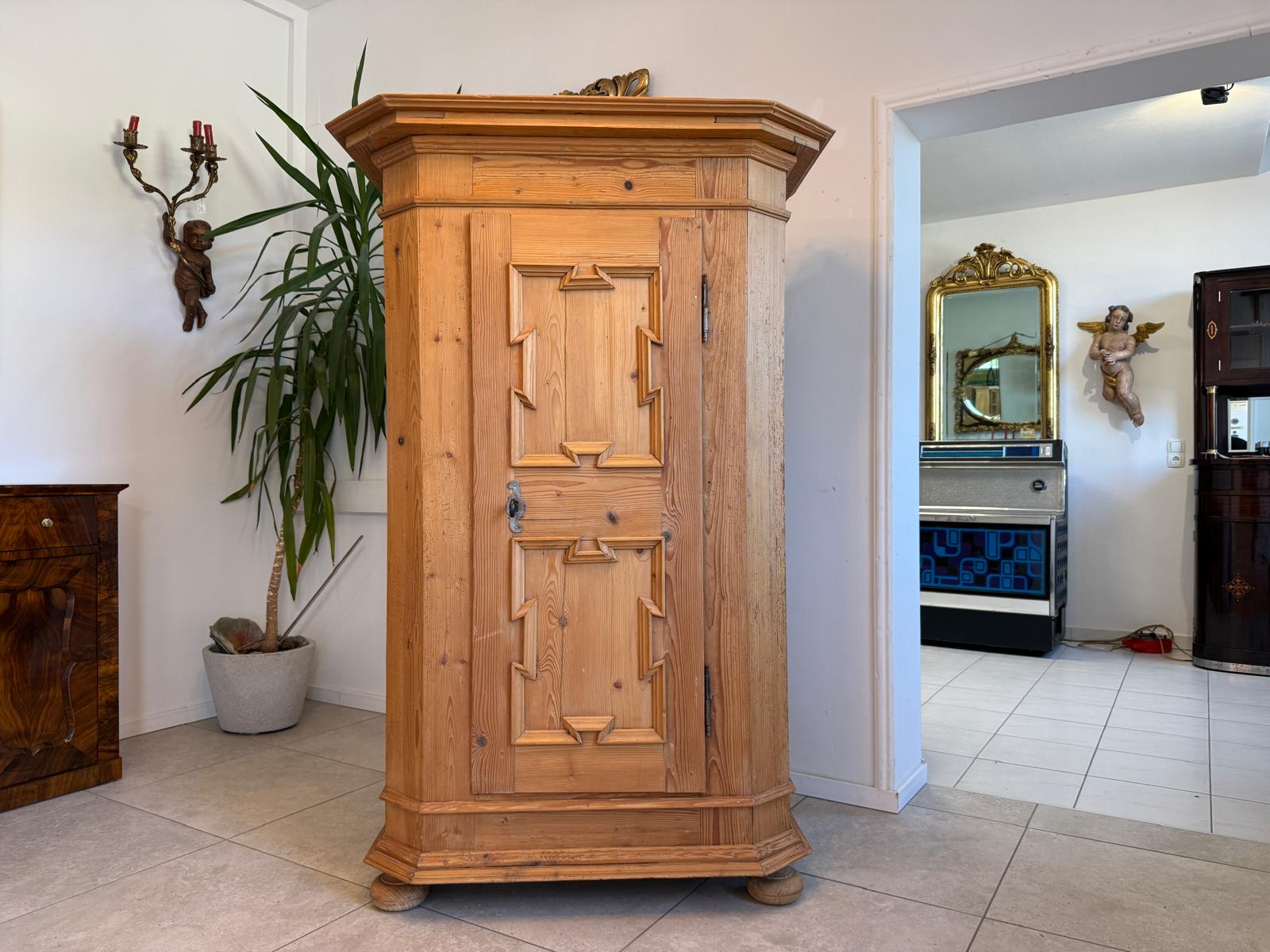 Bauernschrank Barockschrank Öberösterreich original D2401