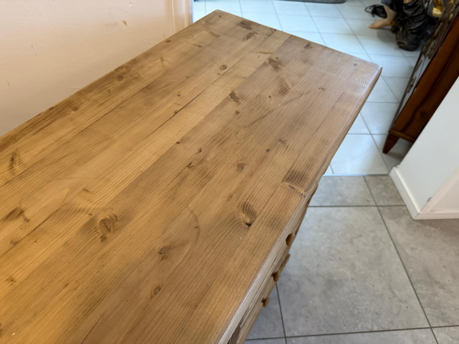 Antike 8 Ladenkommode Ladenschrank Apothekerschrank Altholzkommode D1137