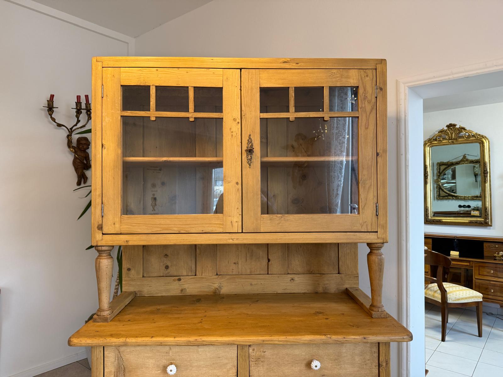 Jugendstil Küchenschrank Küchenkredenz Antik G2333