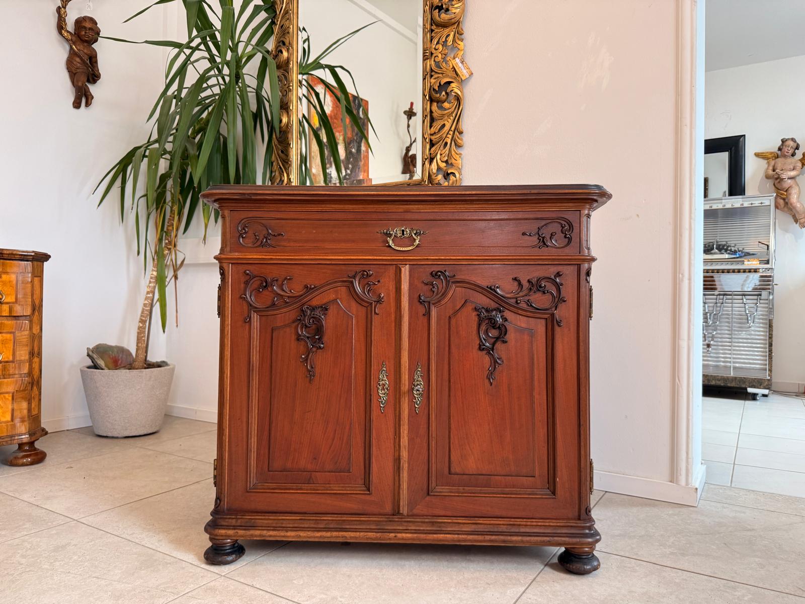 Pfeiferlbarock Anrichte Sideboard Antiquität Eiche D2660