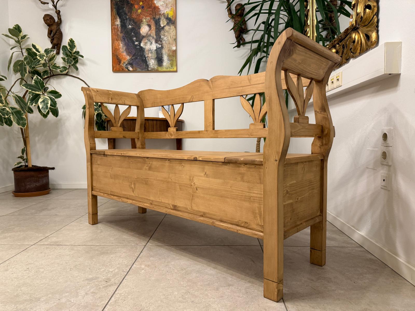 Truhenbank Küchenbank Bauernmöbel Bauernmöbel G2360