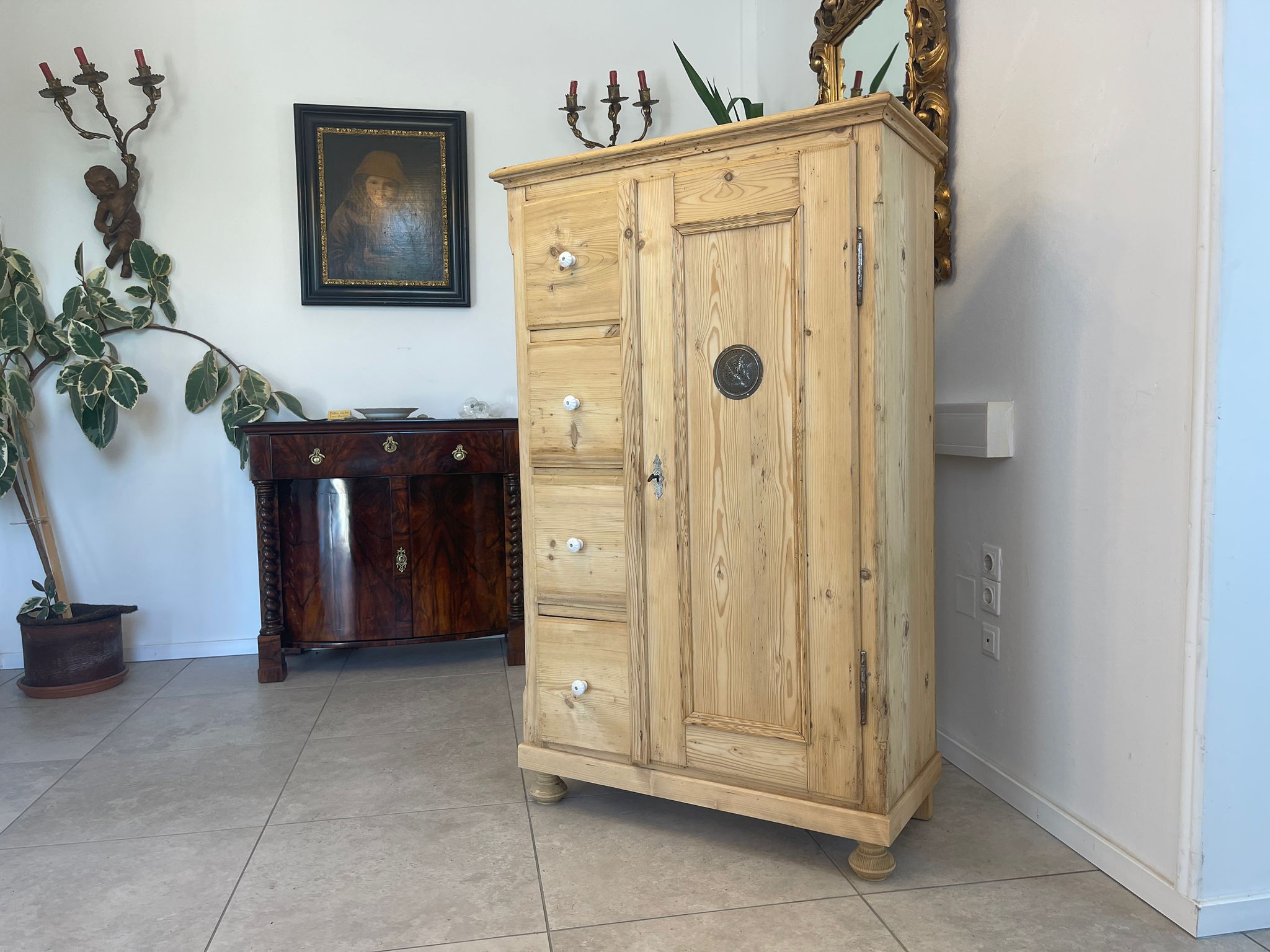 44eb1a65-dec8-4e06-9bea-376dab109744jQ01hDBbAWcgu Biedermeier Brotschrank Almerschrank Speiskasten A4965
