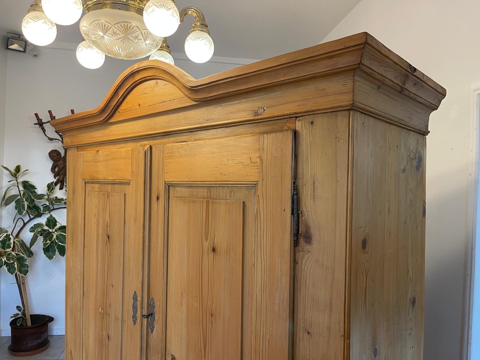 Originaler Bauernschrank Biedermeierschrank Hallenschrank Bauernkasten G1692