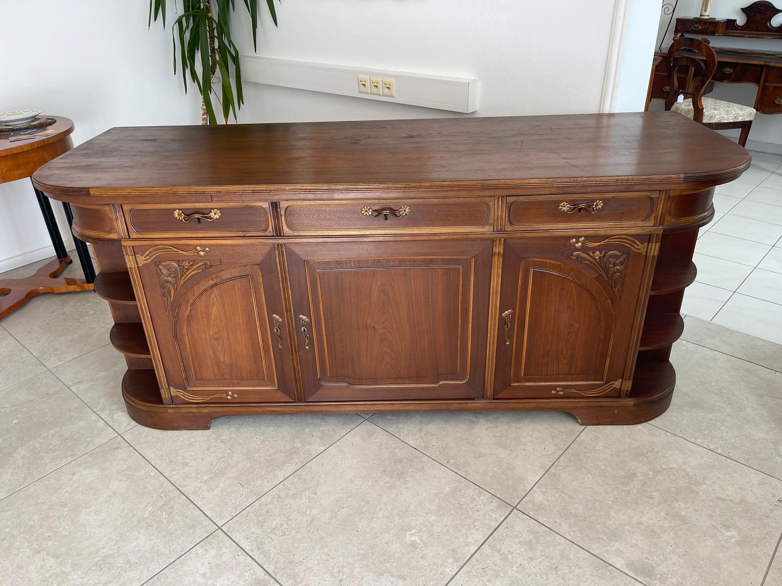 Originales Jugendstil Anrichte Sideboard Antik Vintage Traum G1357
