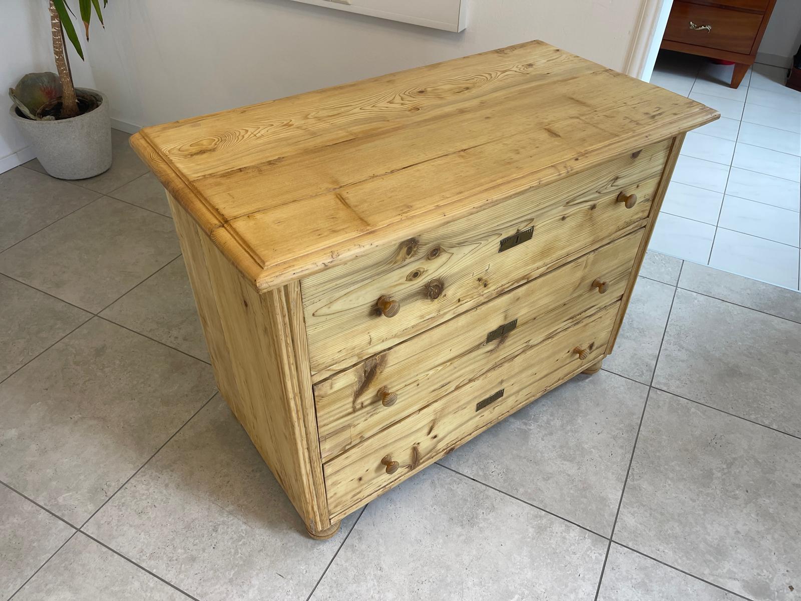 Originale Bäuerliche Gründerzeit Kommode Restauriert Bauernkommode Antik G1695