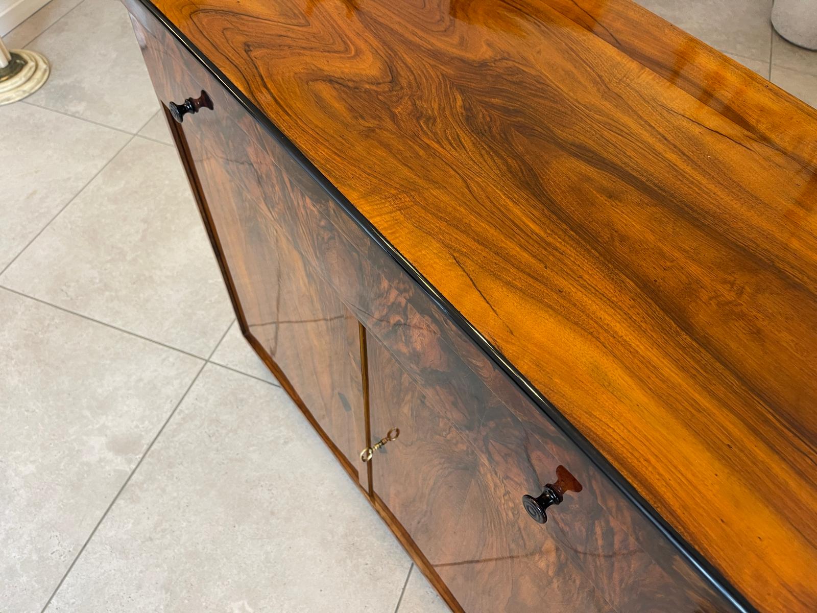 Sale Restaurierte Biedermeier Anrichte Trumeau Nussholz Antiquität G1507