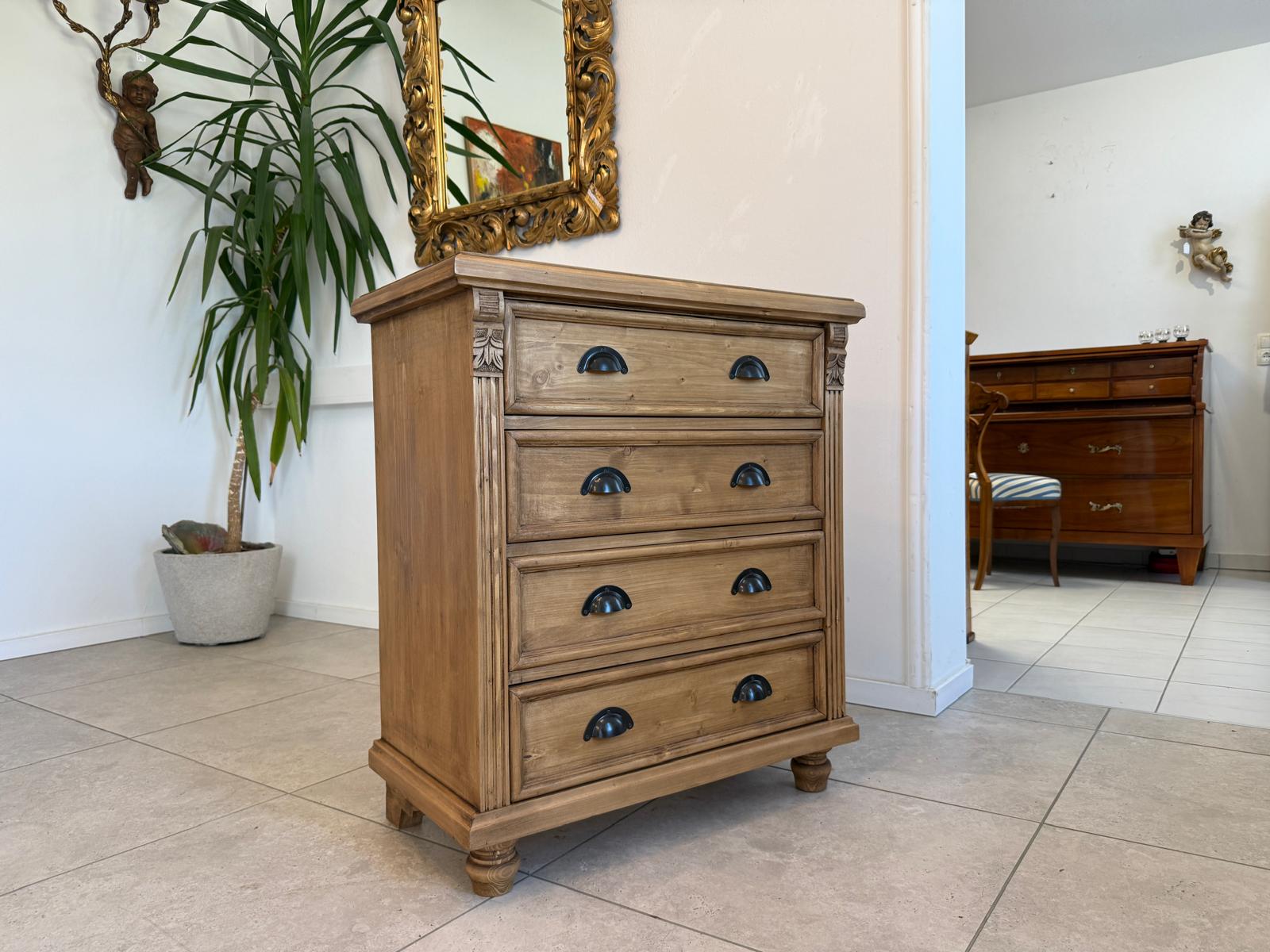 Massive Ladenkommode Ladenschrank Apothekerschrank Bauernmöbel G1782