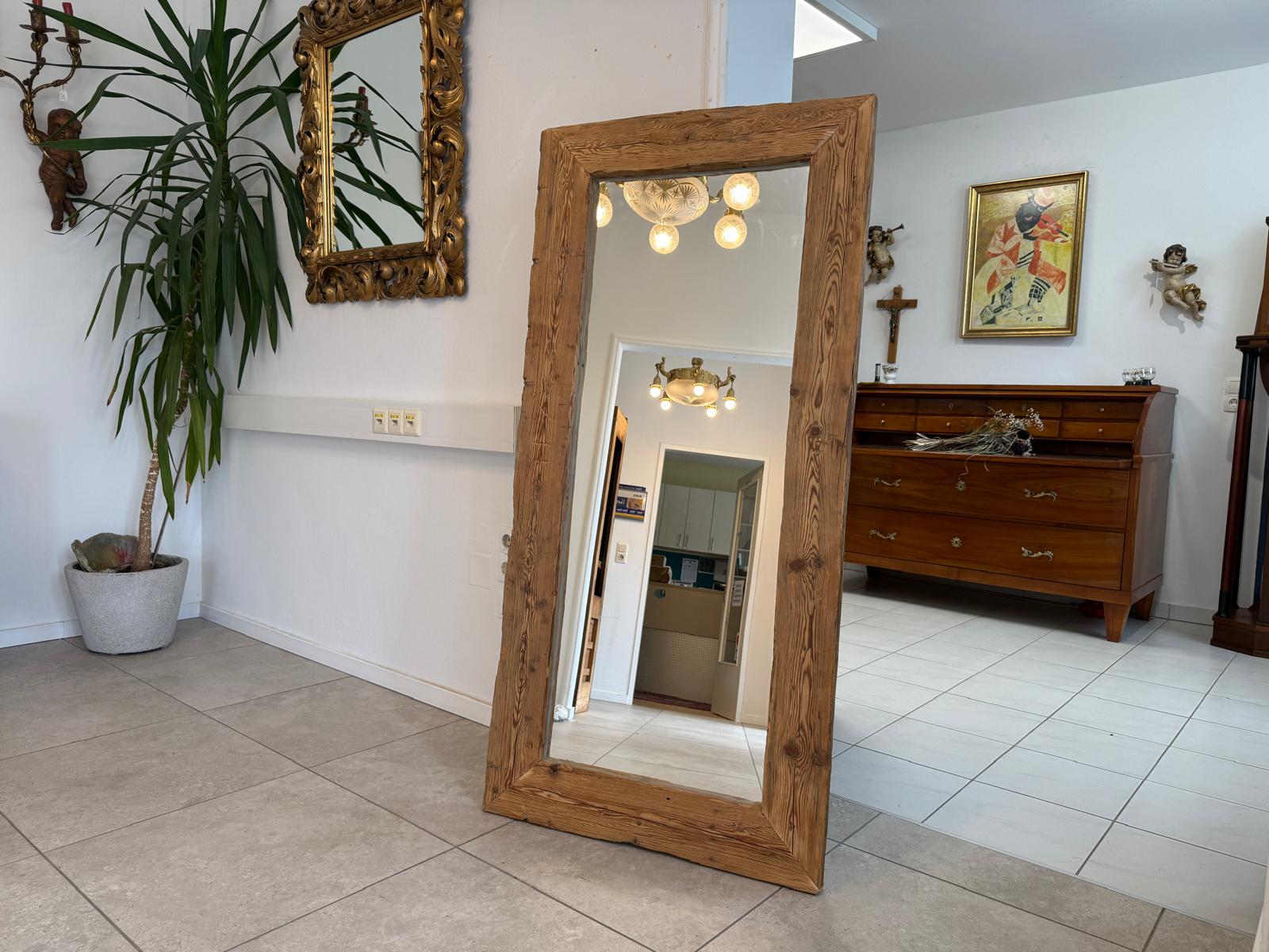 Wandspiegel Altholzspiegel  Bauernspiegel Rustikal G1916