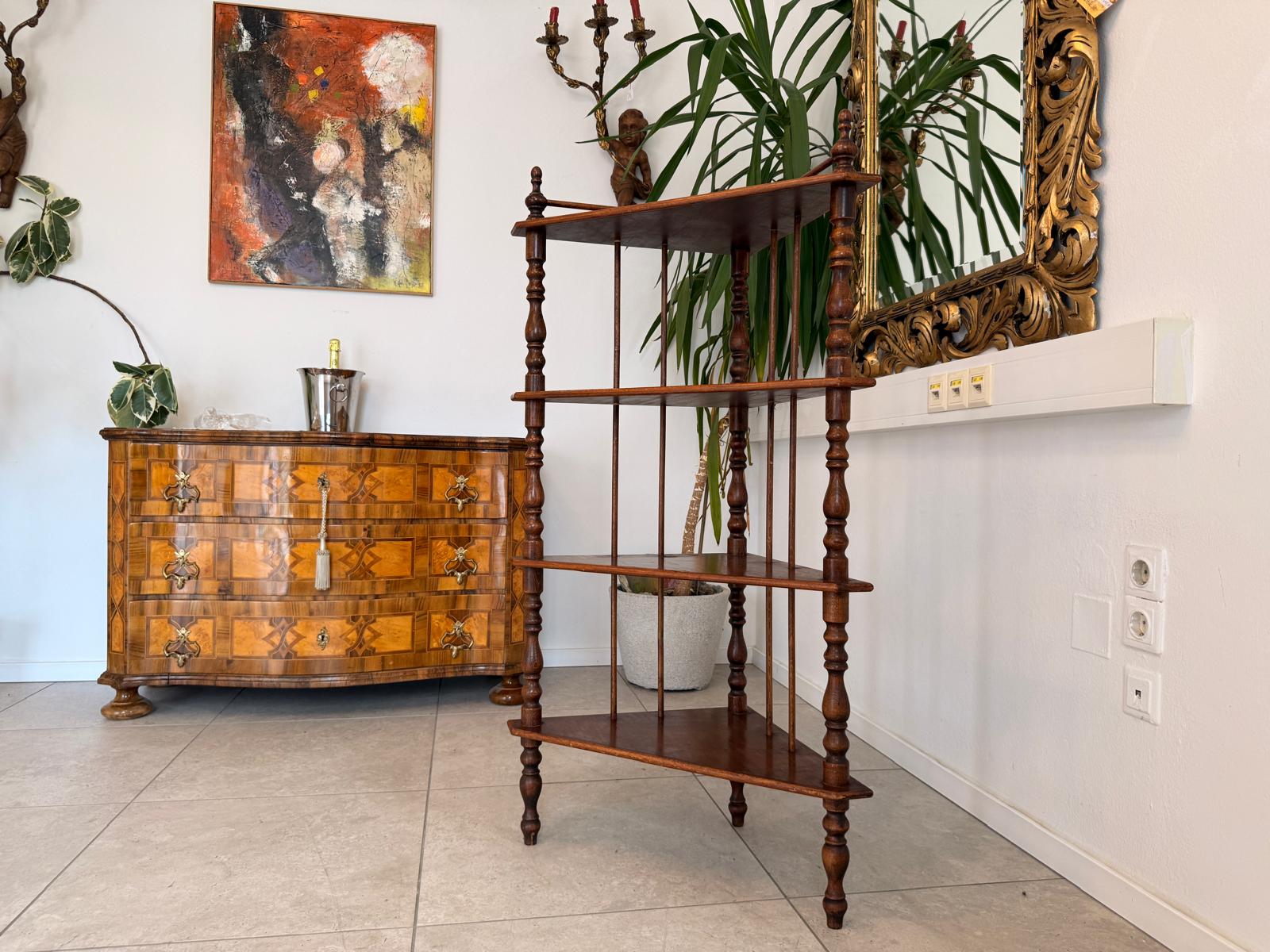 Originale Historismus Etagere Stellage Ablage D2665