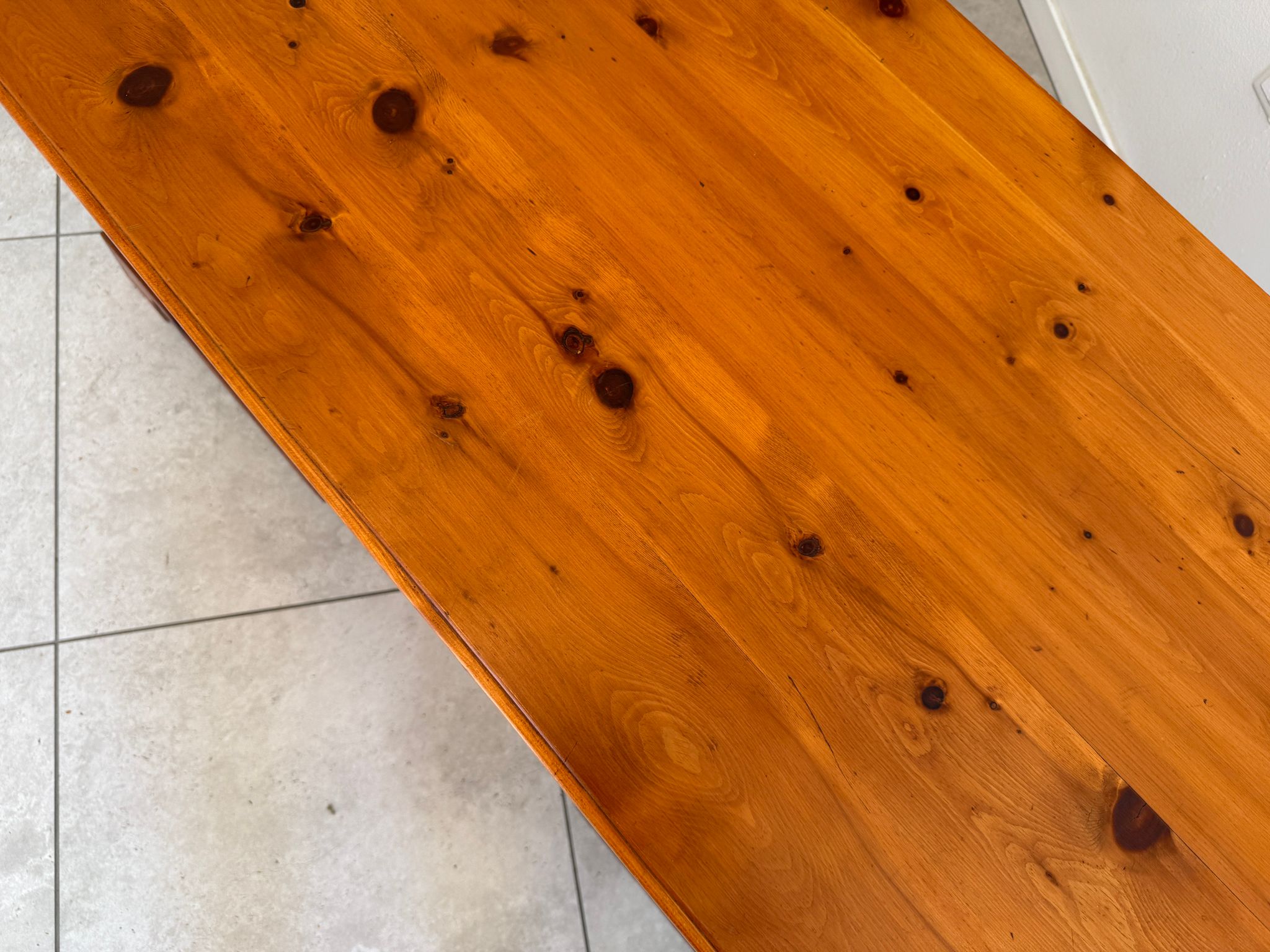 Alter Naturholz Schreibtisch Zirbenholz Sekretär G1924