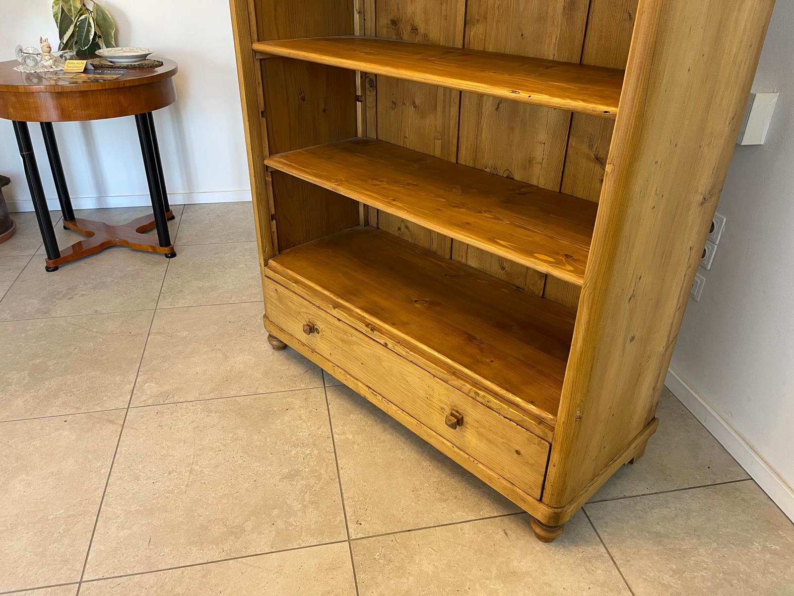 Altes Bäuerliche Stellage Regal Bauernmöbel Bauernkasten Bücherkasten G1365