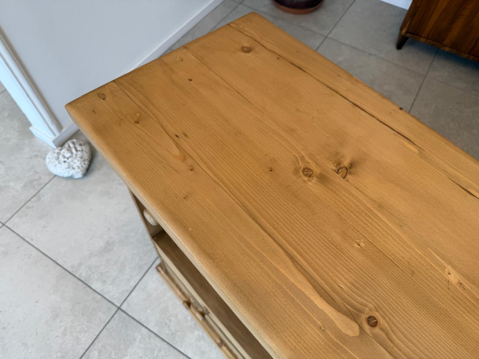 SALE Bäuerliche 12 Laden Kommode Anrichte Sideboard Weichholz G2073