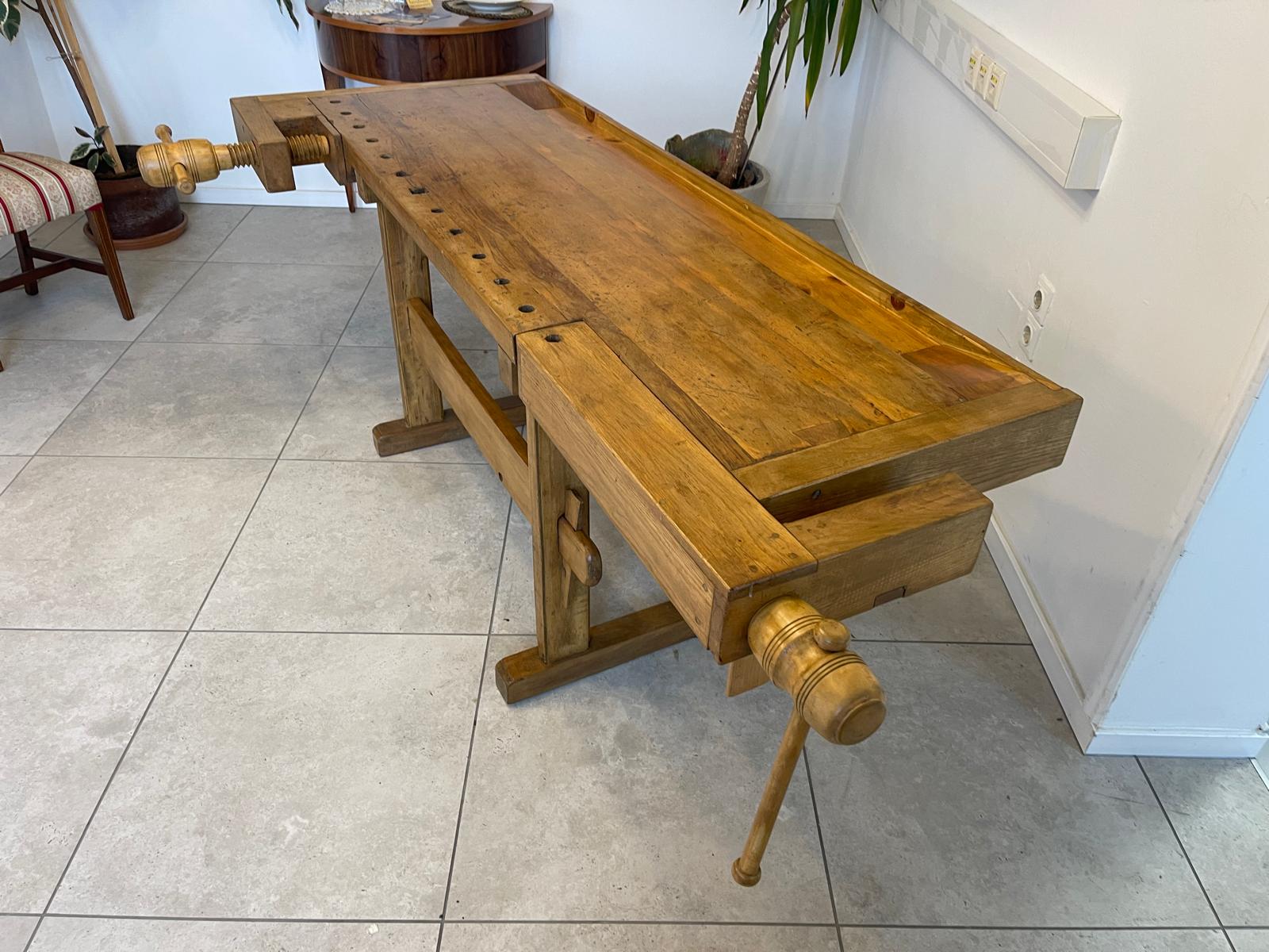Sale Restaurierte Hobelbank, Werkbank, Küchentisch Bauernmöbel A5484