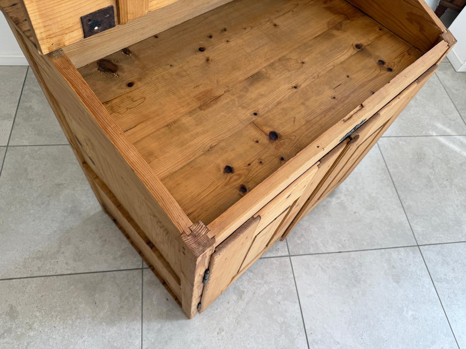 Original Naturholz Schreibtisch Schreibpult Naturholz Naturholz G1798