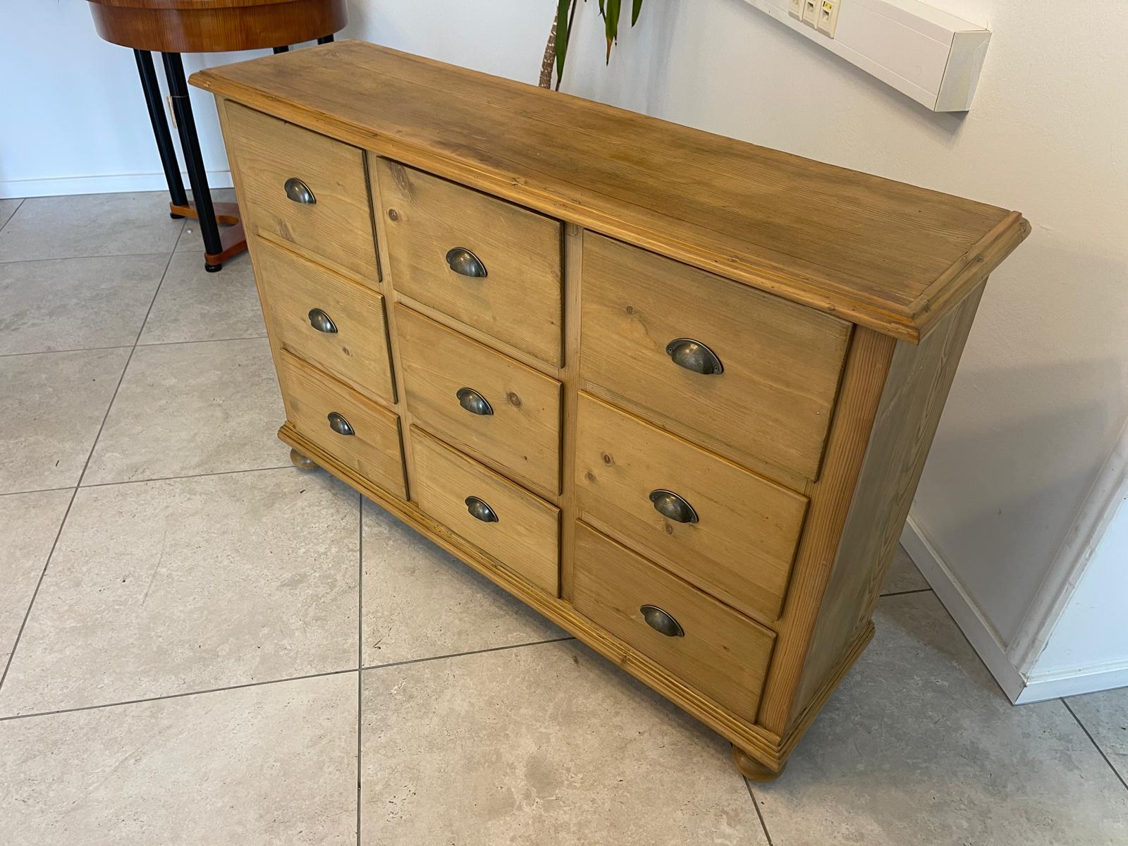 Bäuerliche Kommode 9 Ladenkommode Landhausmöbel Weichholzmöbel G1252