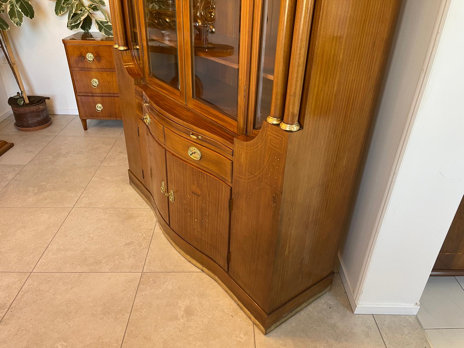 03ce2877-6e9d-4ac0-a0b0-be39b9f16d18 Sale Original Jugendstil Vitrine Bücherschrank B1123