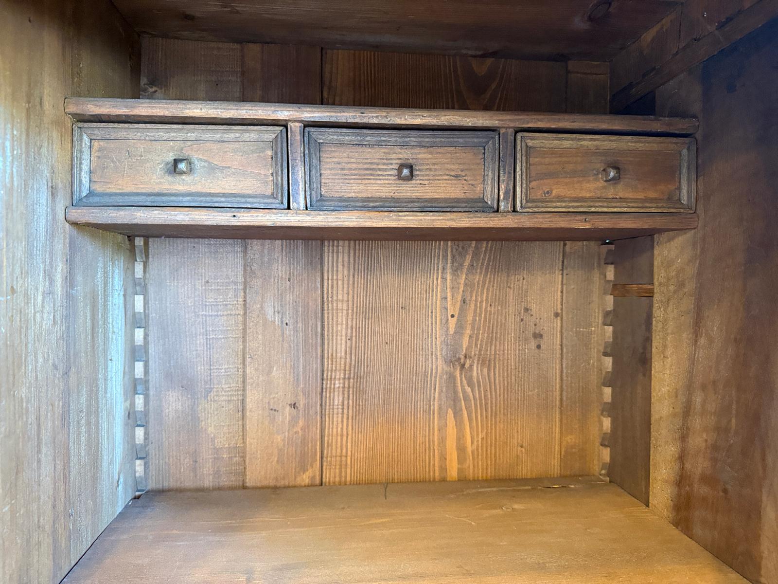 Barock Schrank Sale Originaler Bauernschrank Buchenholz D2640