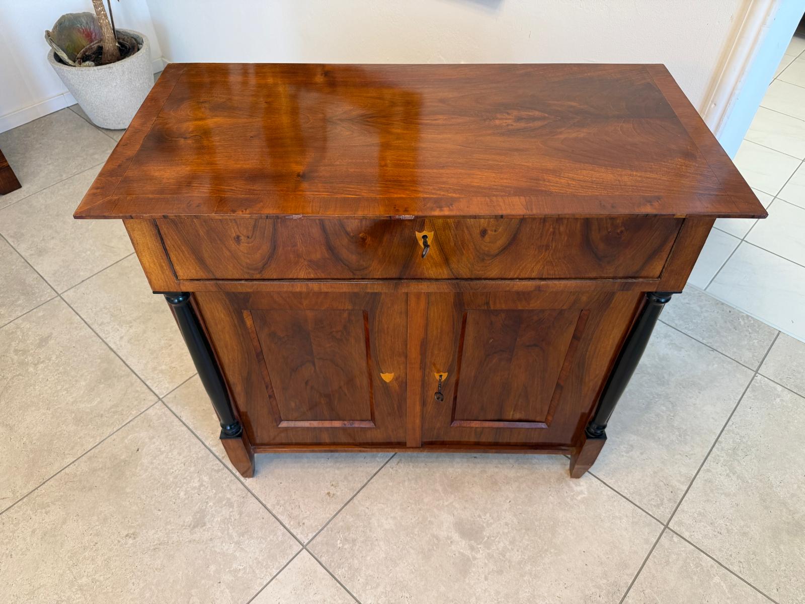 Originales Biedermeier Trumeau Anrichte Antiquität G1840