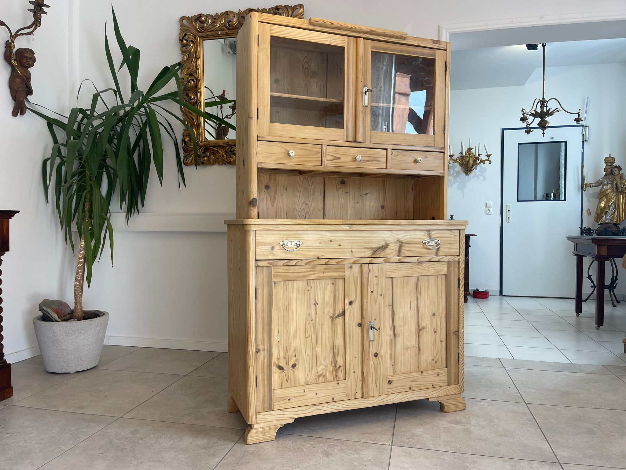 6b9380b7-e4da-48ae-99c8-493dc8ebf5de-1c0cIldyBztfAG Jugendstil Küchenbuffet Küchenschrank Küchenkredenz A4991