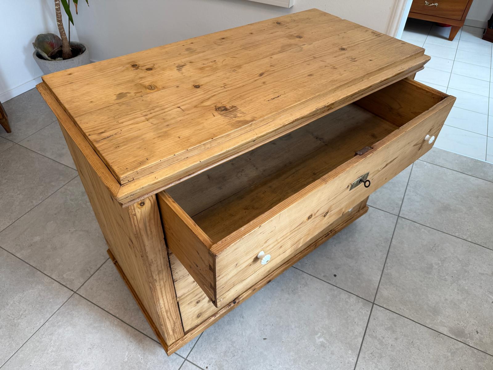 Restaurierte Biedermeier Kommode 3 Ladenkommode Antik ifantik G2033